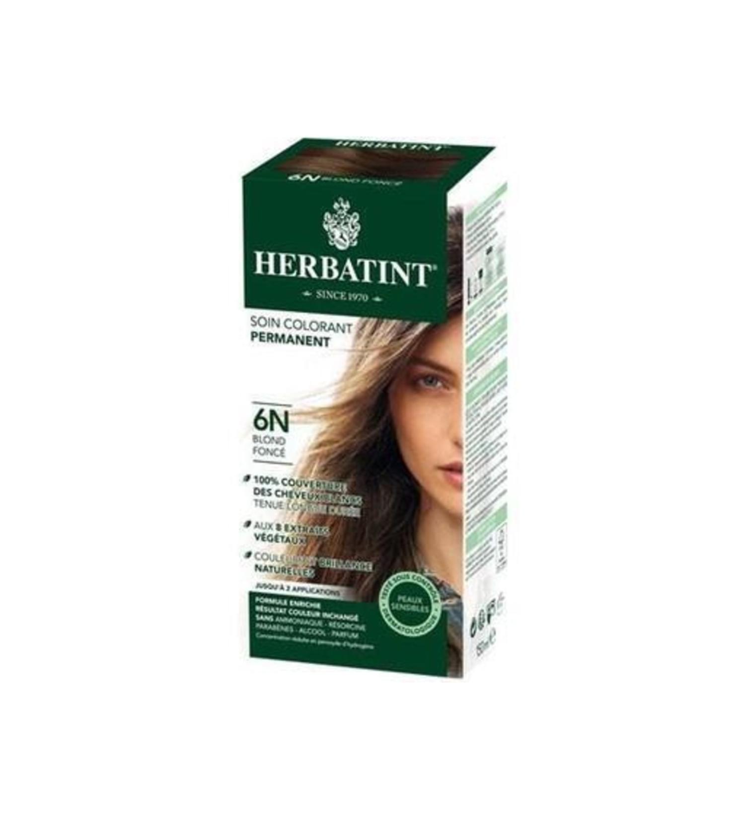 Herba Tint Hair Dye 6n Blond Fonce