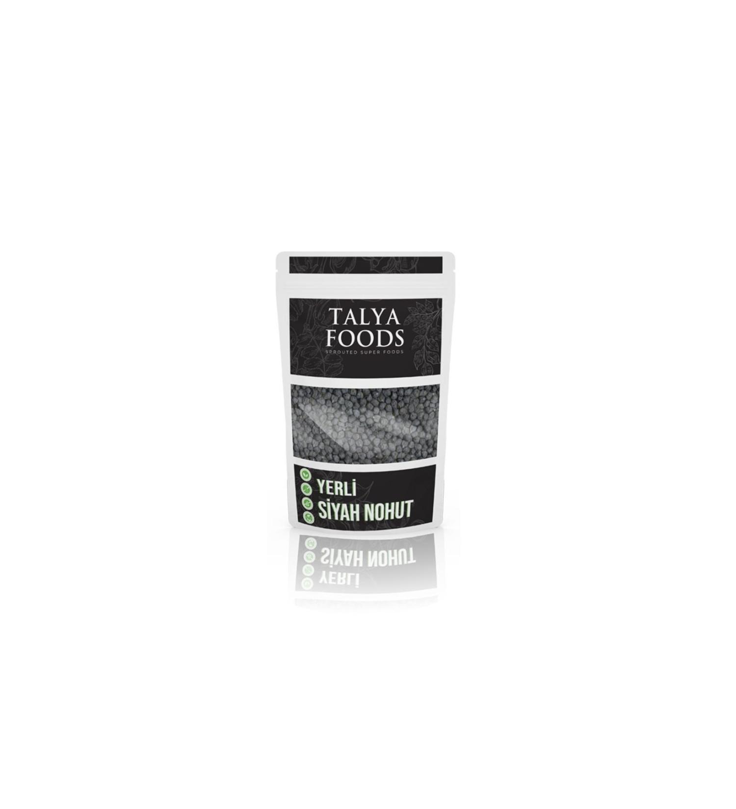 TALYA FOODS Gluten-free Local Production Black Chickpeas 500 Gr.