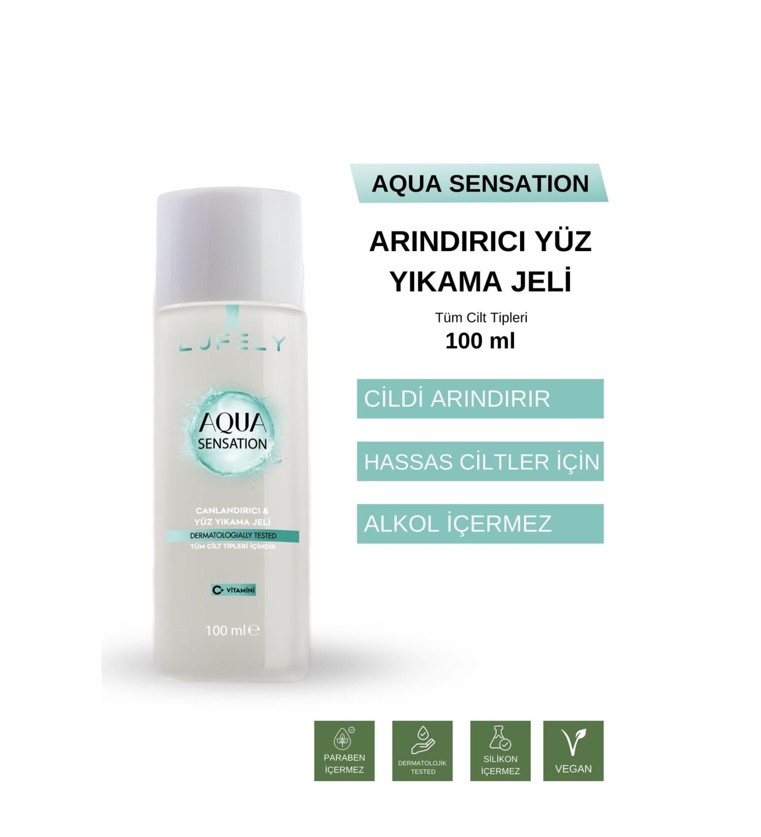 LUFELY Anti-Acne and Blackhead Purifying and Refreshing Vitamin C Facial Cleansing Gel 100 Ml