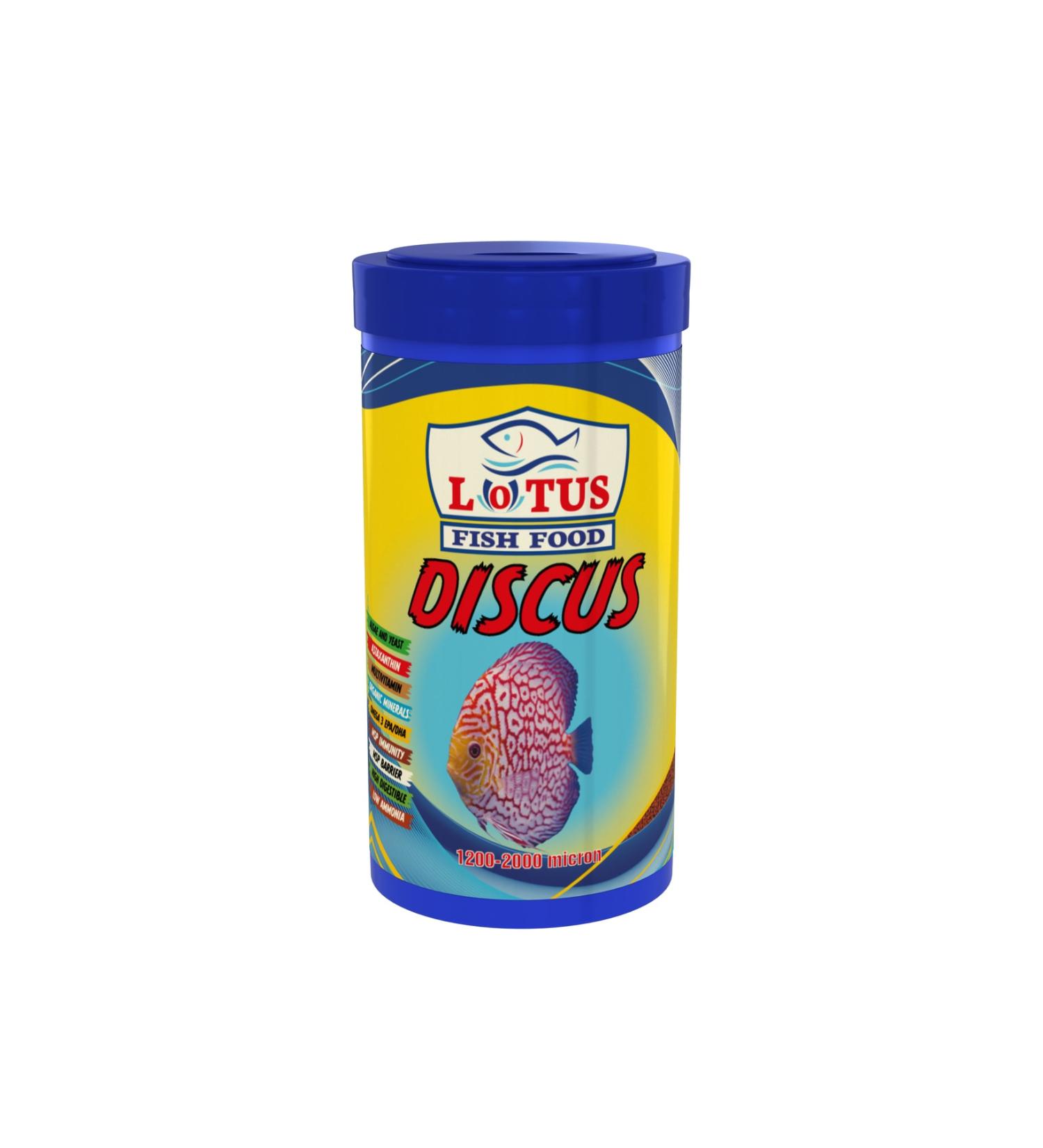 Lotus Discus Granulat 1000ml Malawi Cichlid Fish Food