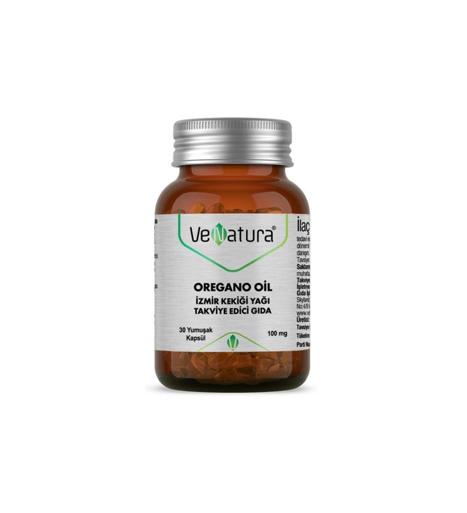 Venatura Oregano Oil Izmir Thyme Oil 30 Softgels