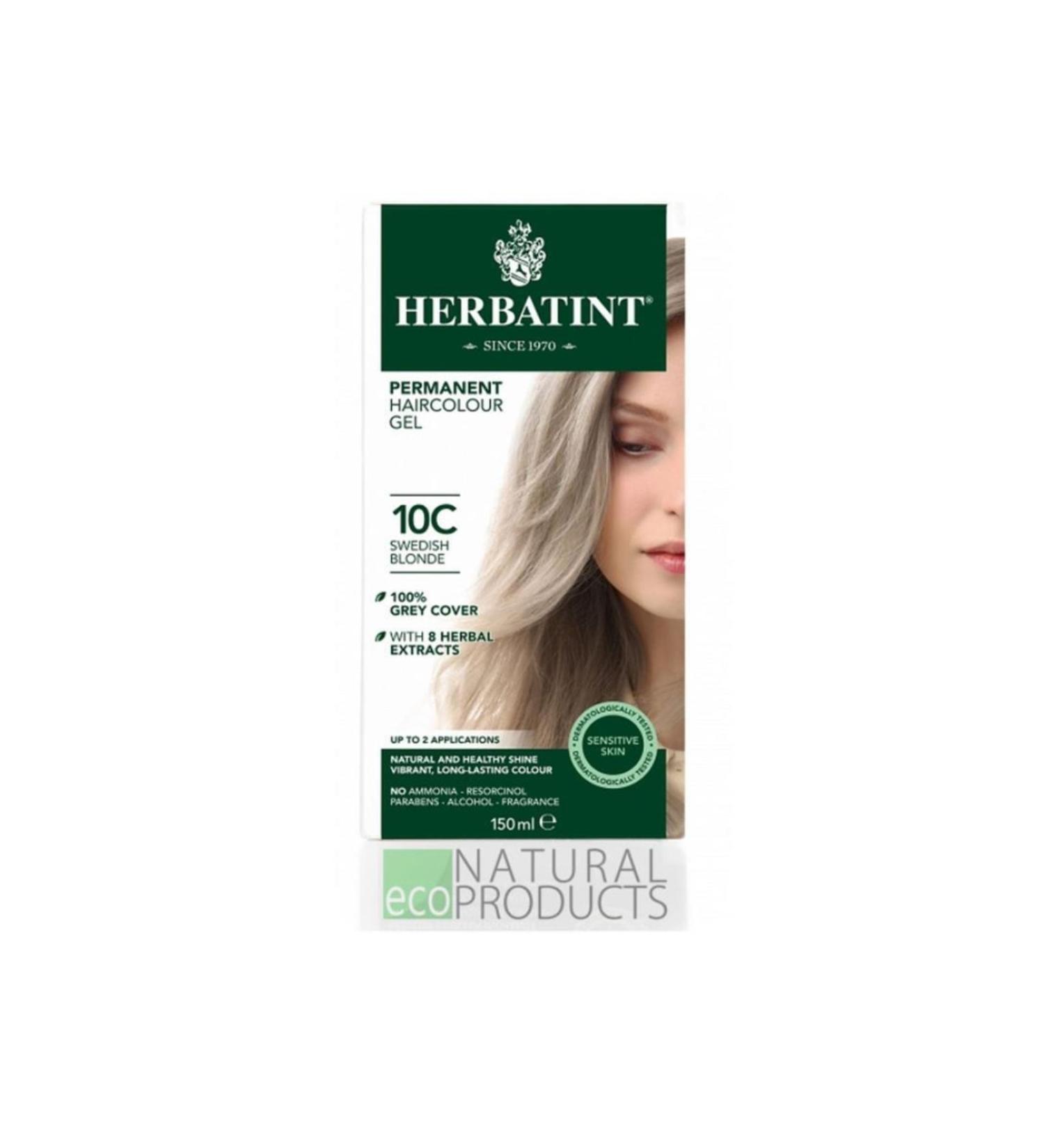 Herba Tint Hair Dye 10c Swedish Blonde