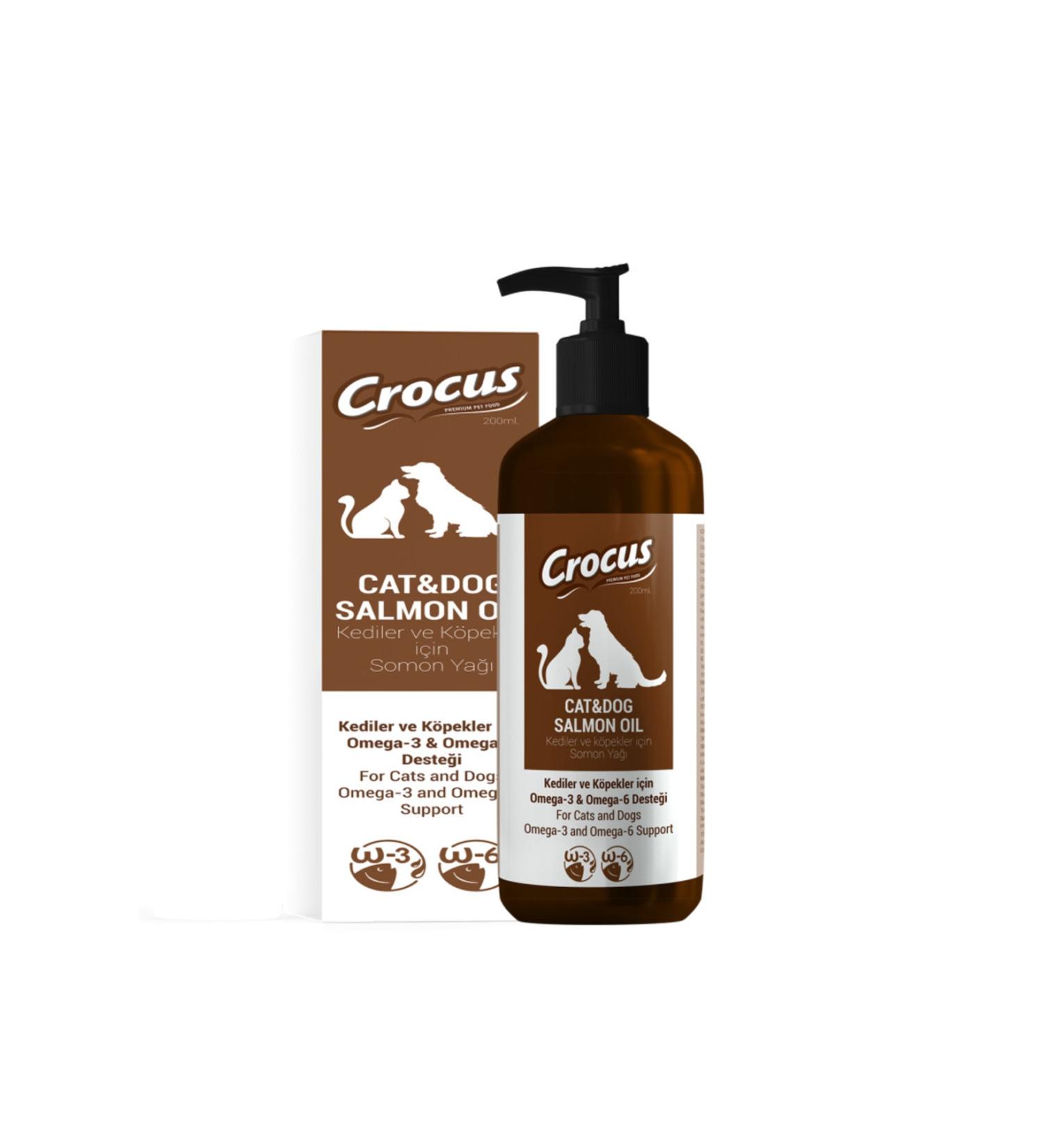 Crocus Cat Dog Salmon Oil 200 Ml