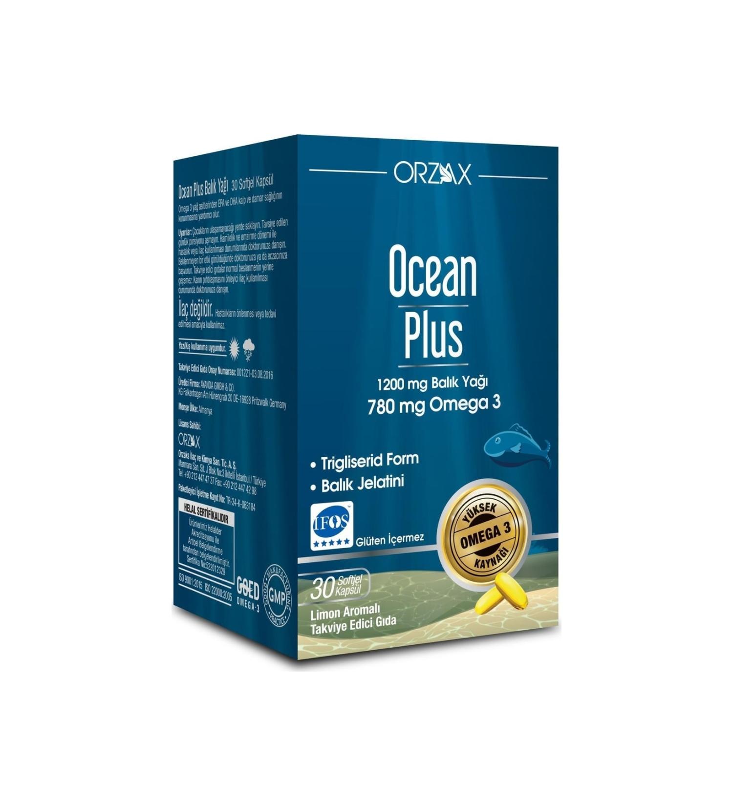 Ocean Orzax Plus 30 Capsules