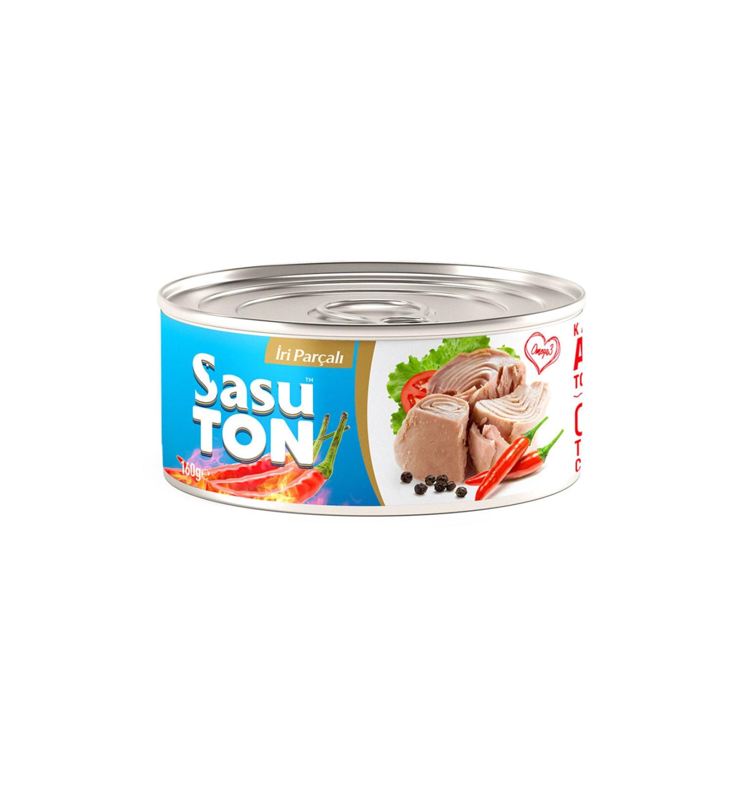 SASU Blue Spicy Tuna 12x160g Large Pieces - Buy Online on GoSupps.com