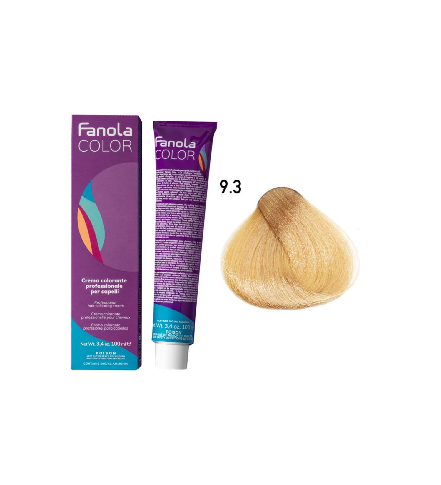 Fanola Color 100ml Very Light Golden Blonde 9.3