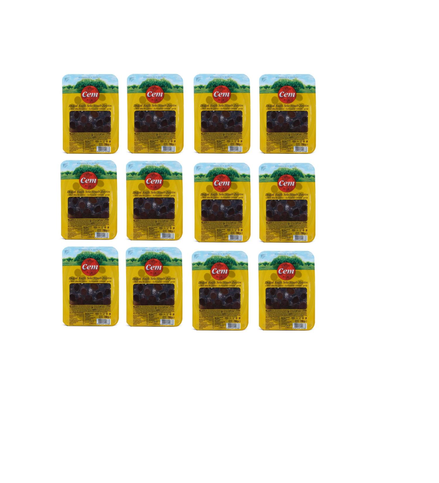 Cem Sele Olive 200gr X 12 Pack