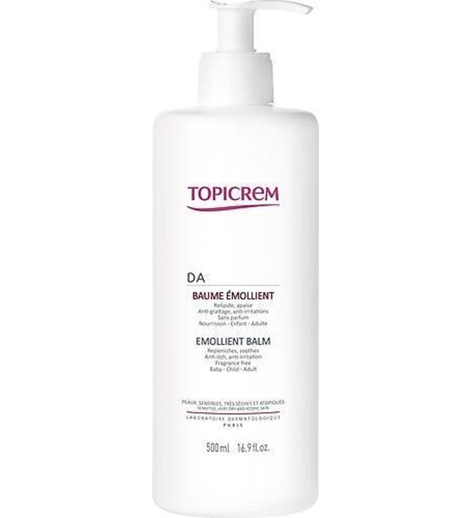Topicrem Da Face and Body Emollient Balm 500 ml