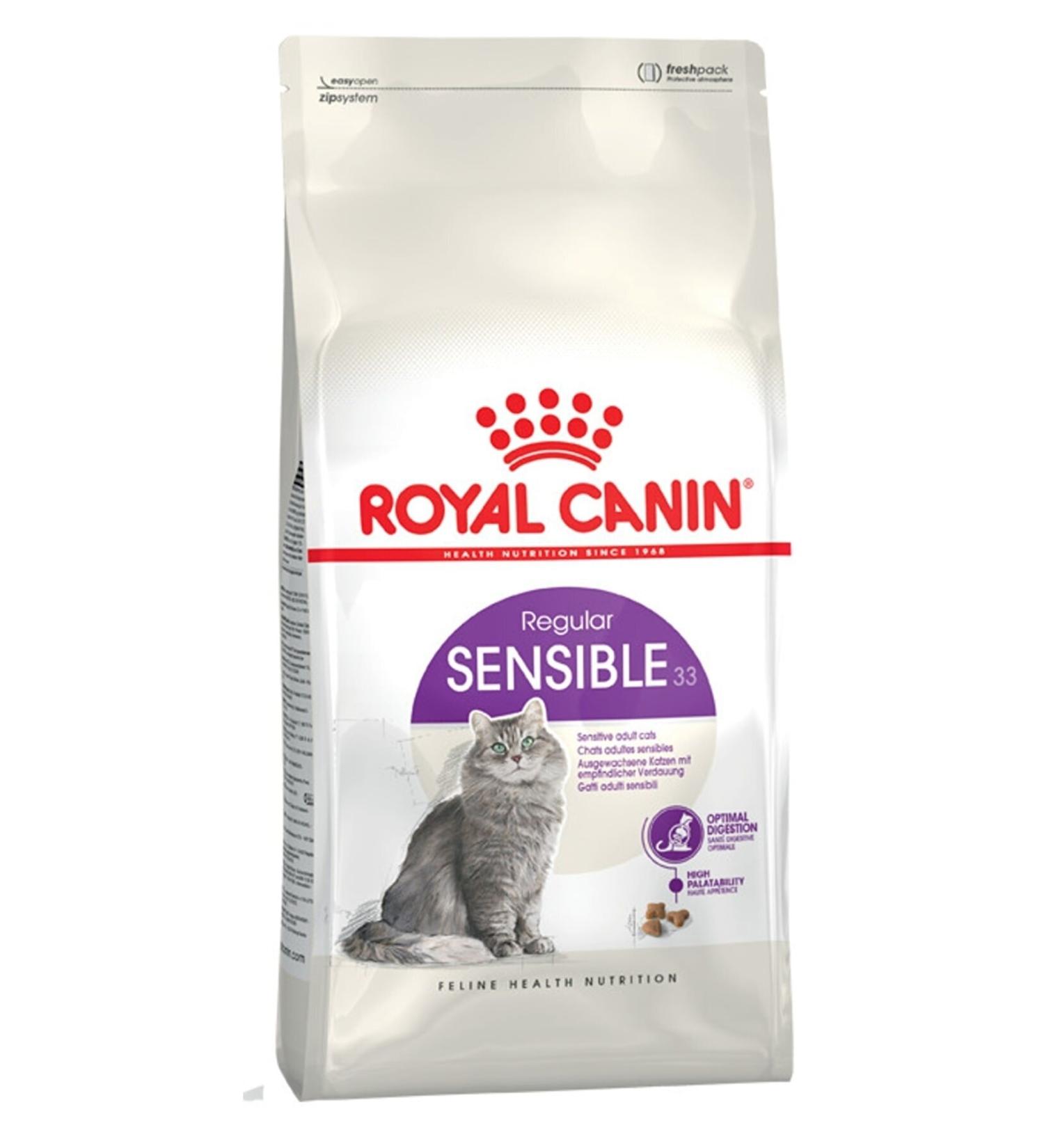 Royal Canin Sensible 33 Sensitive Digestive System Support Cat Food 2 Kg
