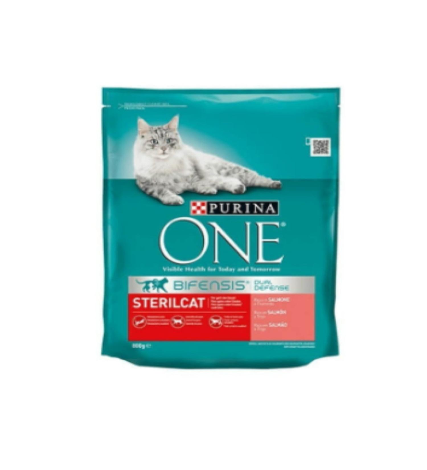 Purina One Neutered Cat Salmon 800g