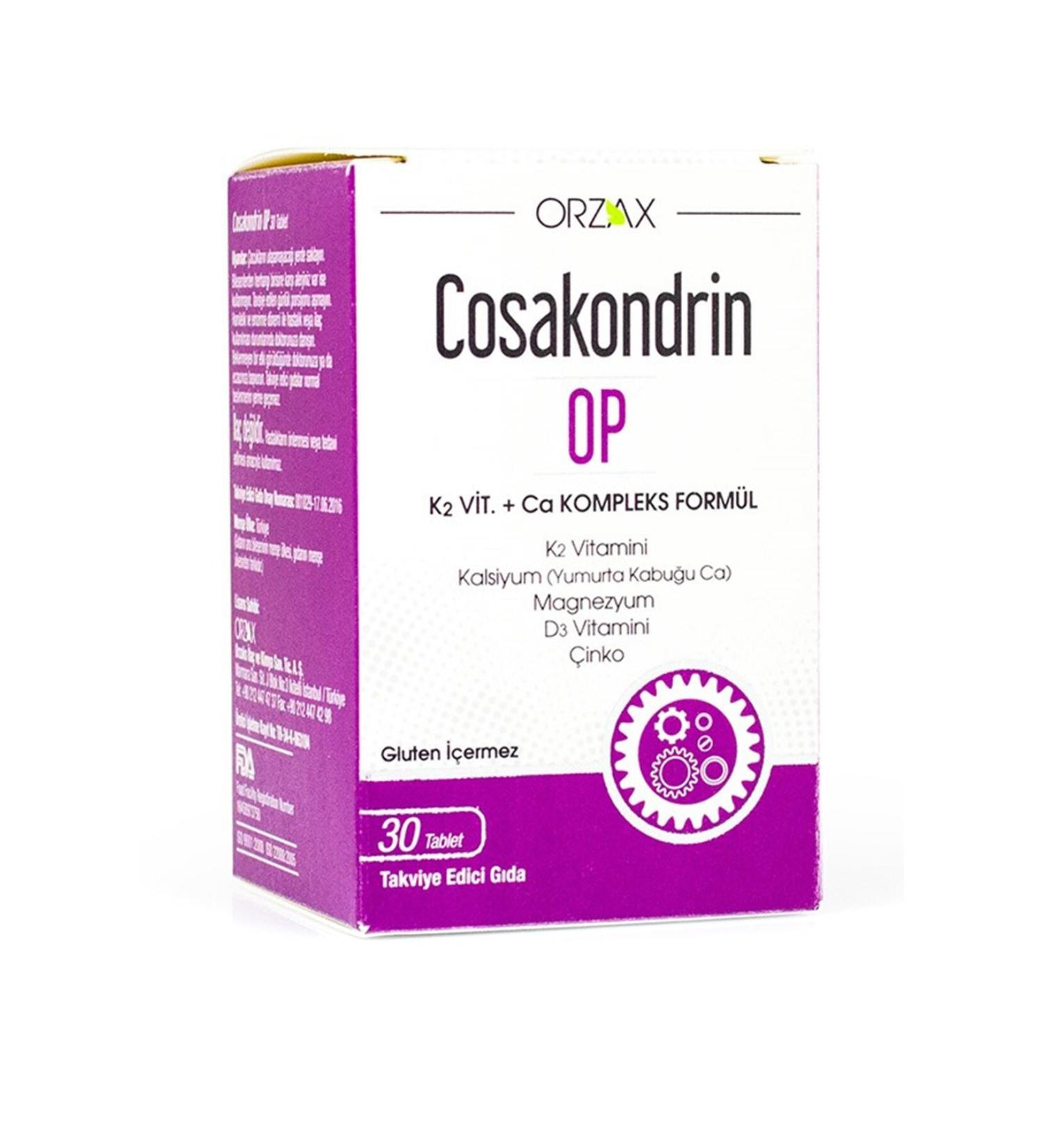 Cosakondrin Op 30 Capsules