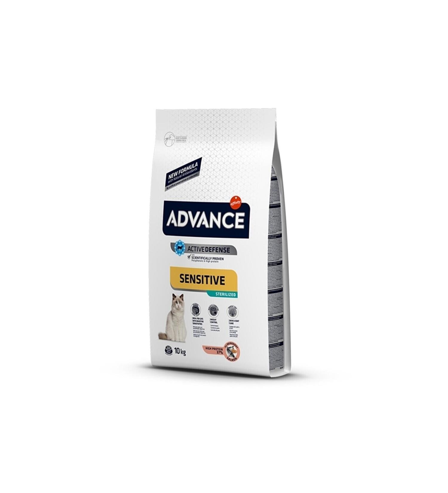 Advance Neo Pet Market Sensitive Sterilized 10 Kg Salmon Sterilized Cat Food