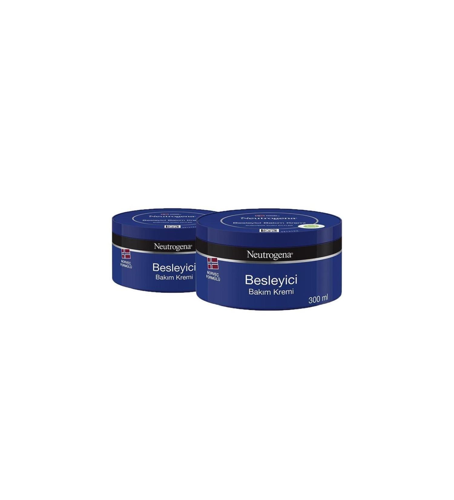 Neutrogena Norwegian Formula Nourishing Care Cream 300 Ml X 2