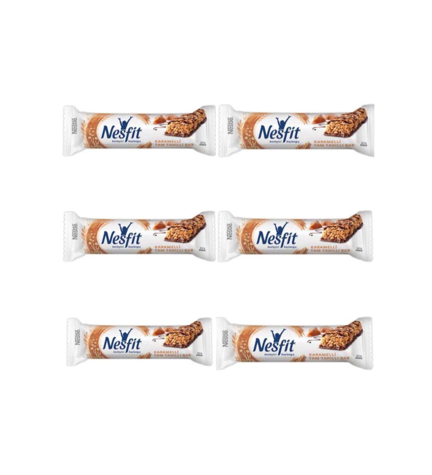 Nestle Nesfit Caramel Bar 23.5 grx6li