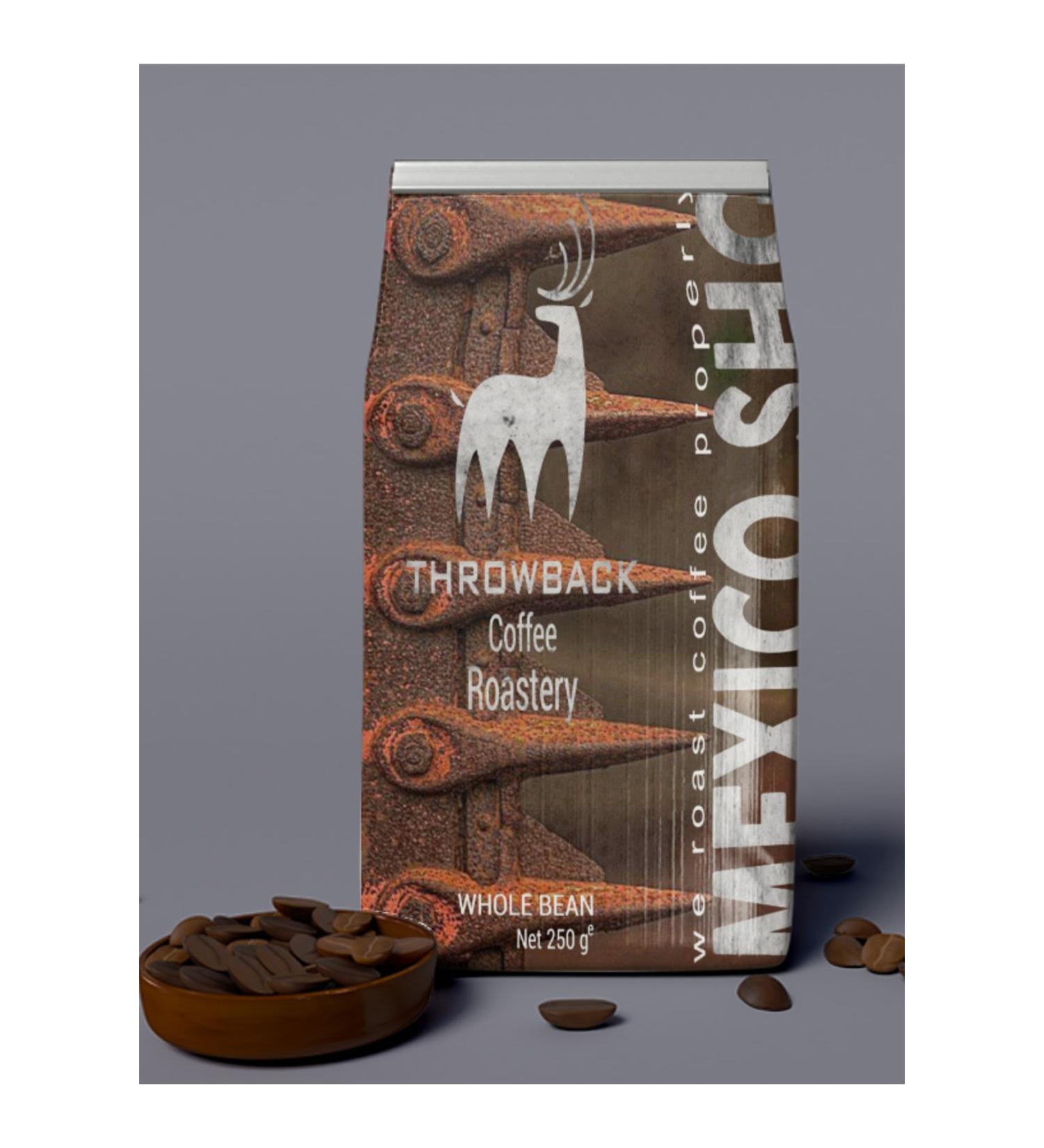 Throwback Coffee Co Mexico Shg Finca Monte Azul Arabica 250 Gr