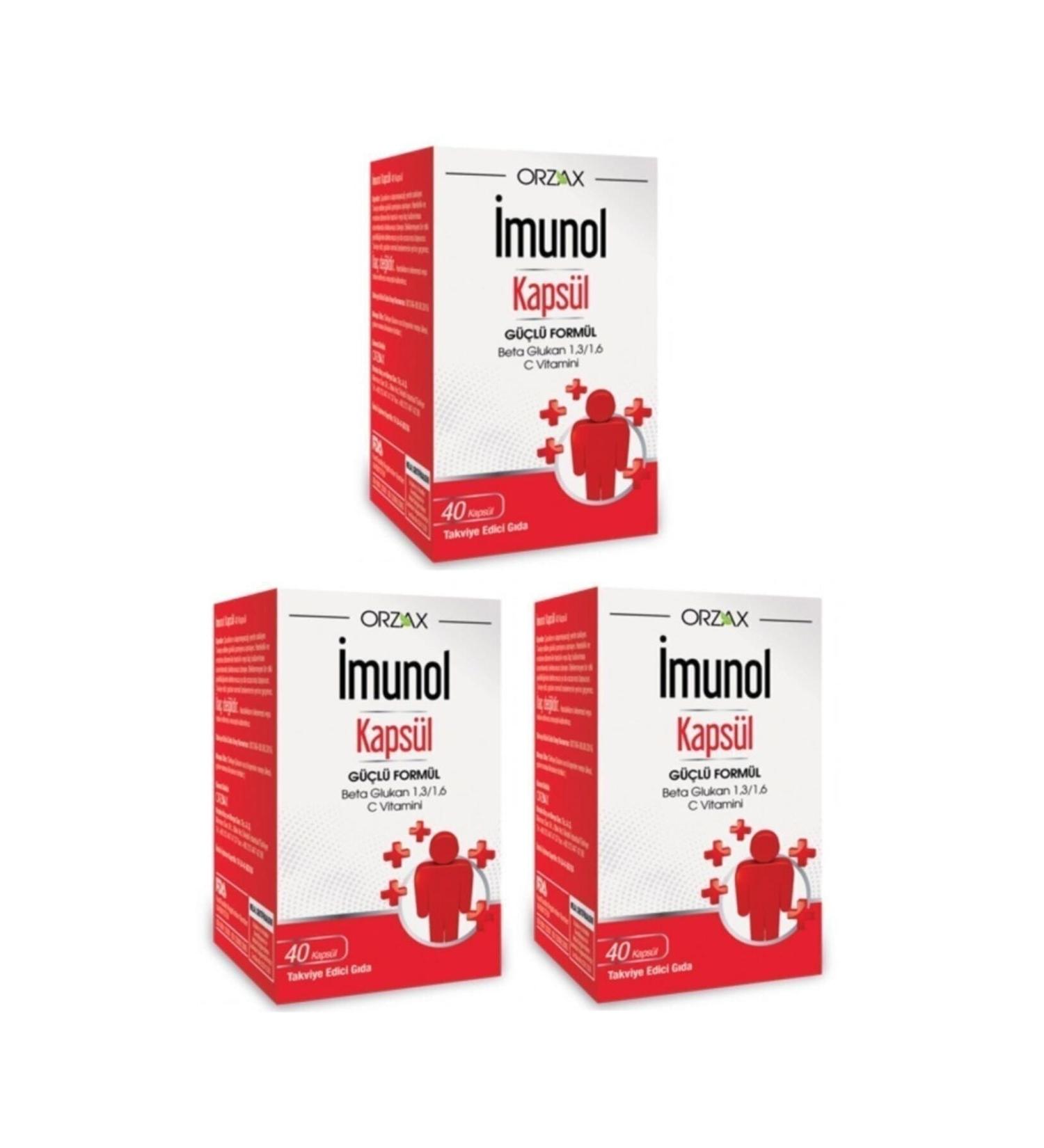 IMUNOL 40 Capsules 3 Pieces - Buy Online on GoSupps.com