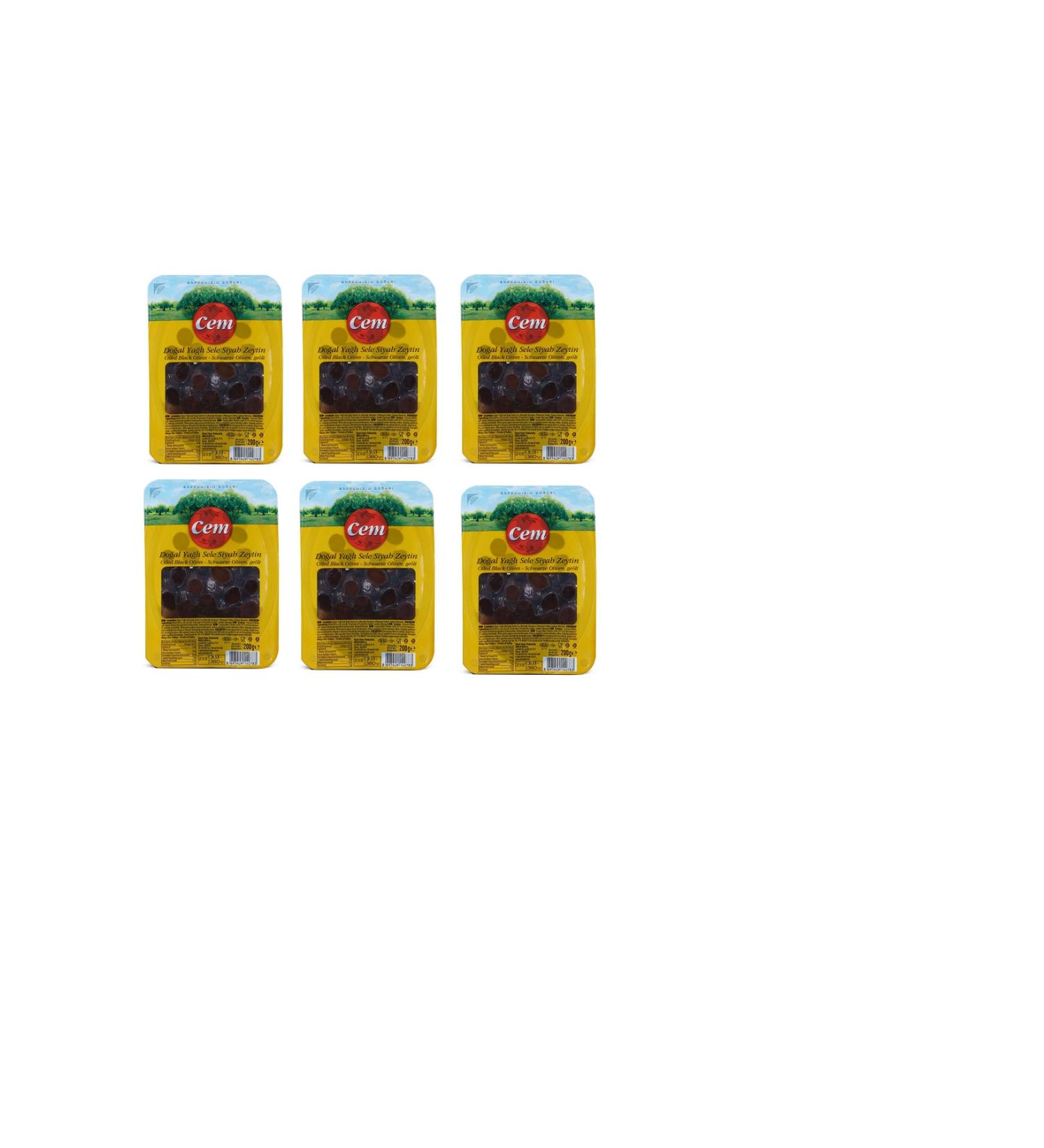 Cem Sele Olive 200 Gr X 6 Pack
