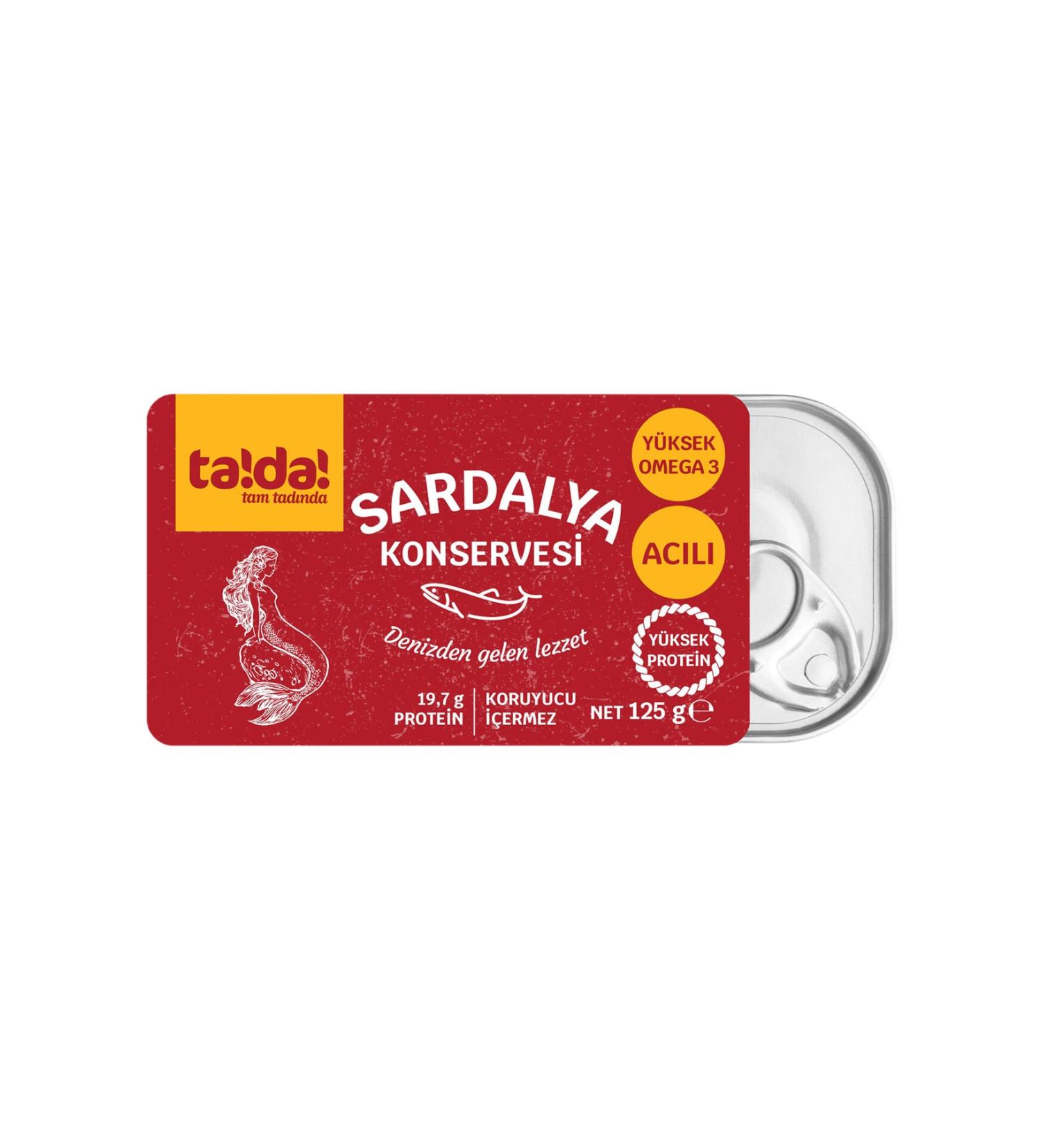 Tada Spicy Sardine Canned 125g