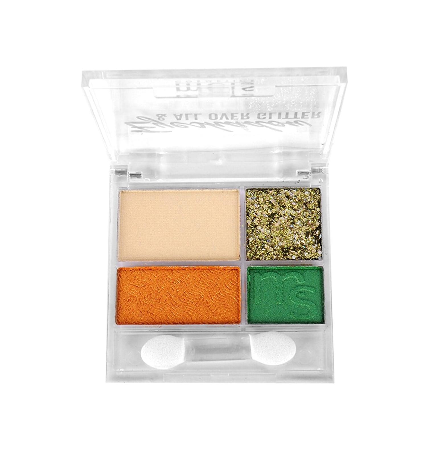 Shaka 02 4-Piece Eyeshadow Palette Eyeshadow & All Over Glitte (ms-0470)