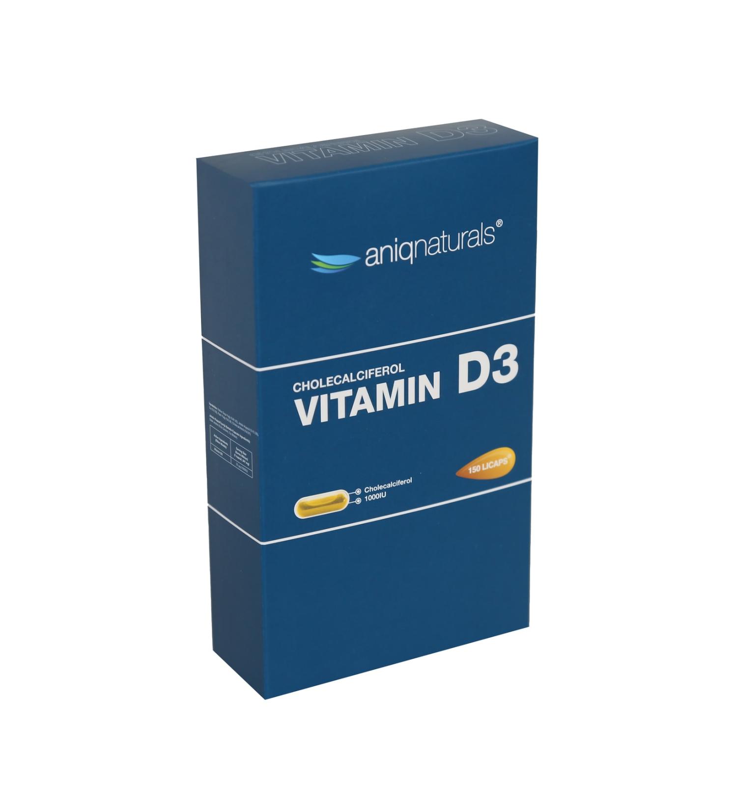 Aniqnaturals Vitamin D3 Anvd150