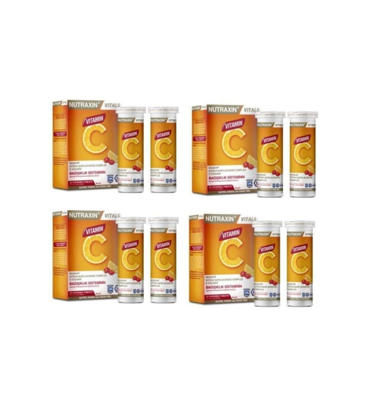 Nutraxin Vitamin C 28 Chewable Tablets