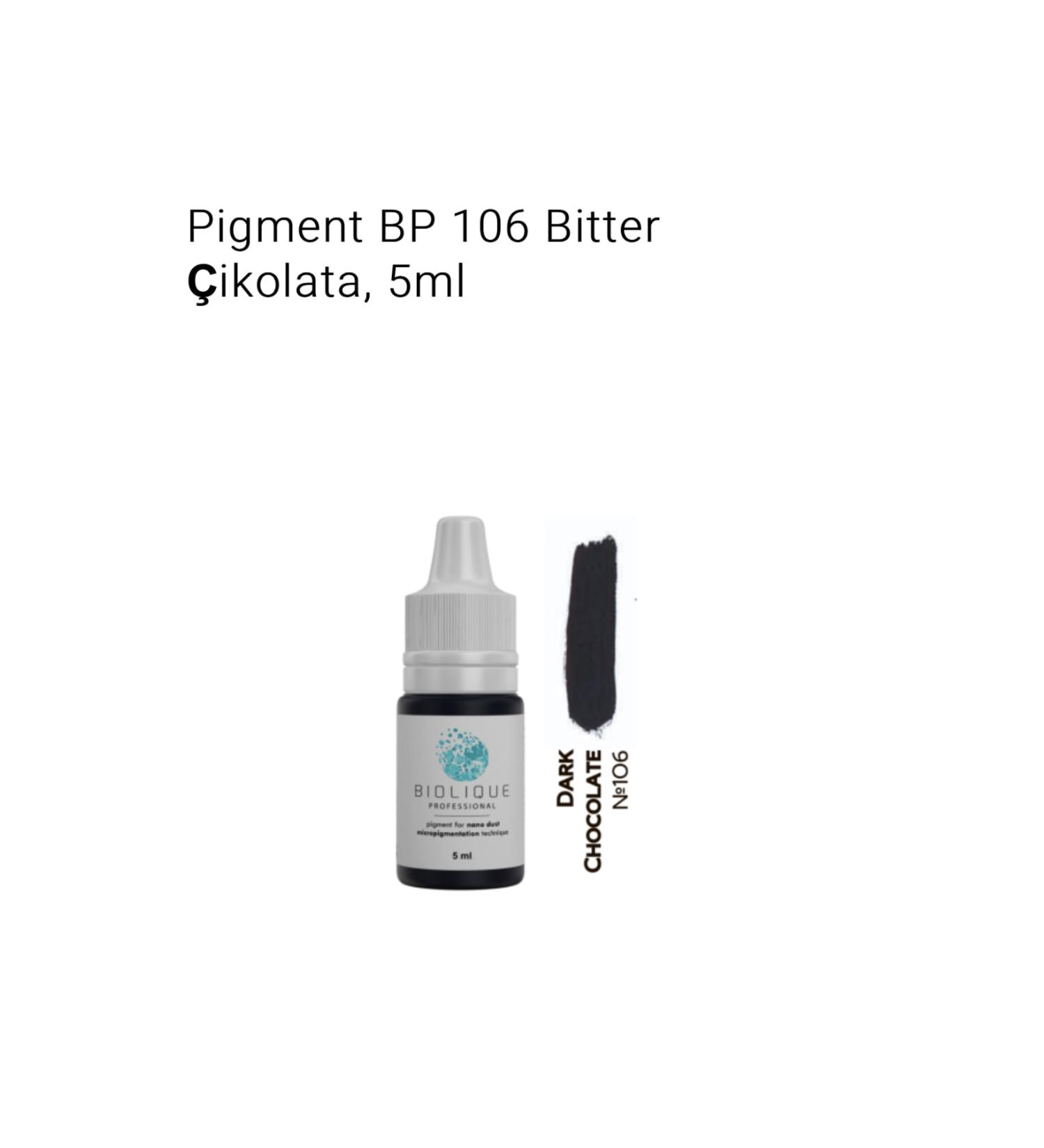 Biolique Professional Dark Chocolatte Bitter Coffee Permanent Makeup Eyebrow Pigment 5 Ml