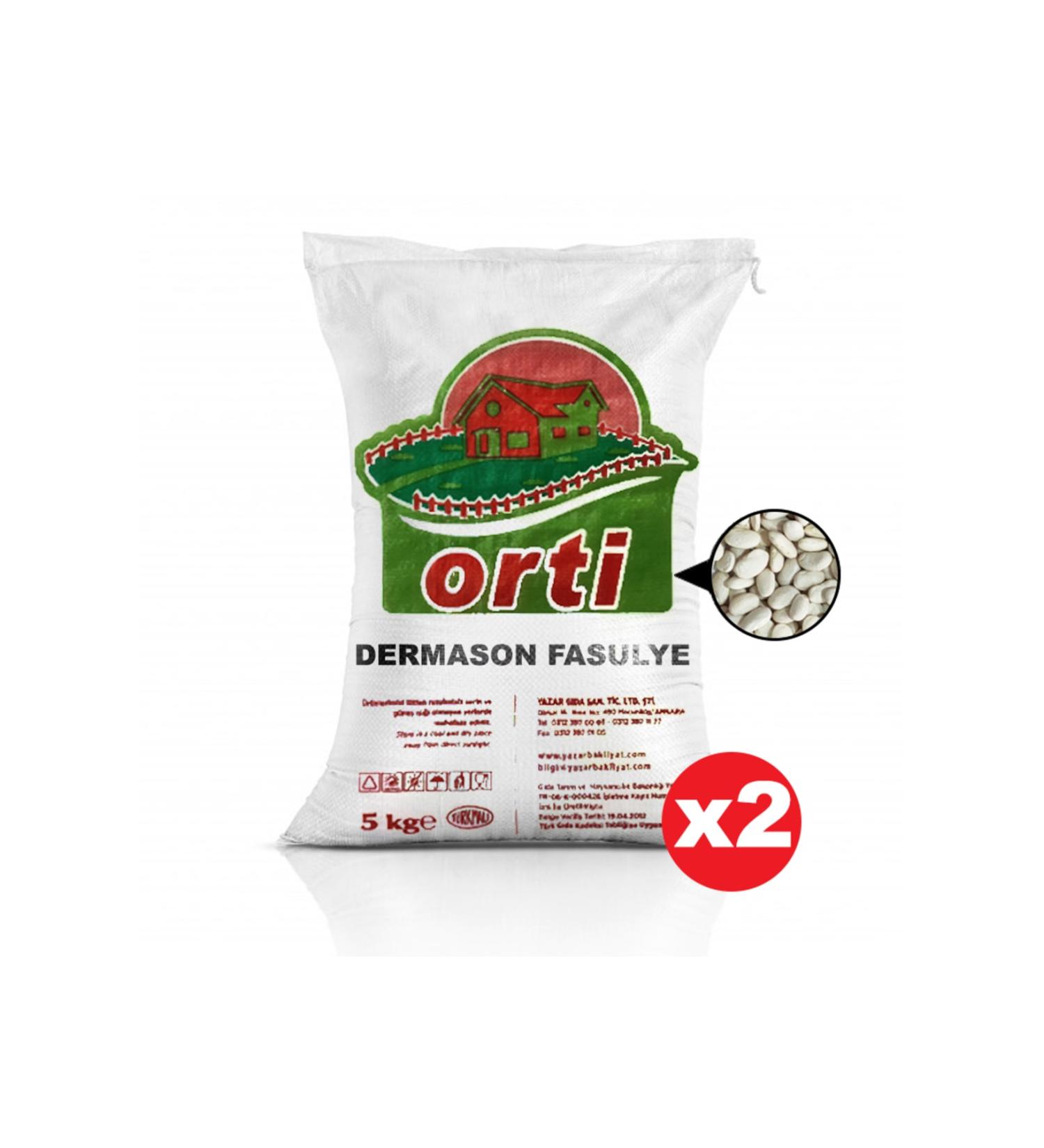 orti Dermason Beans 5 Kg. x 2 Packs