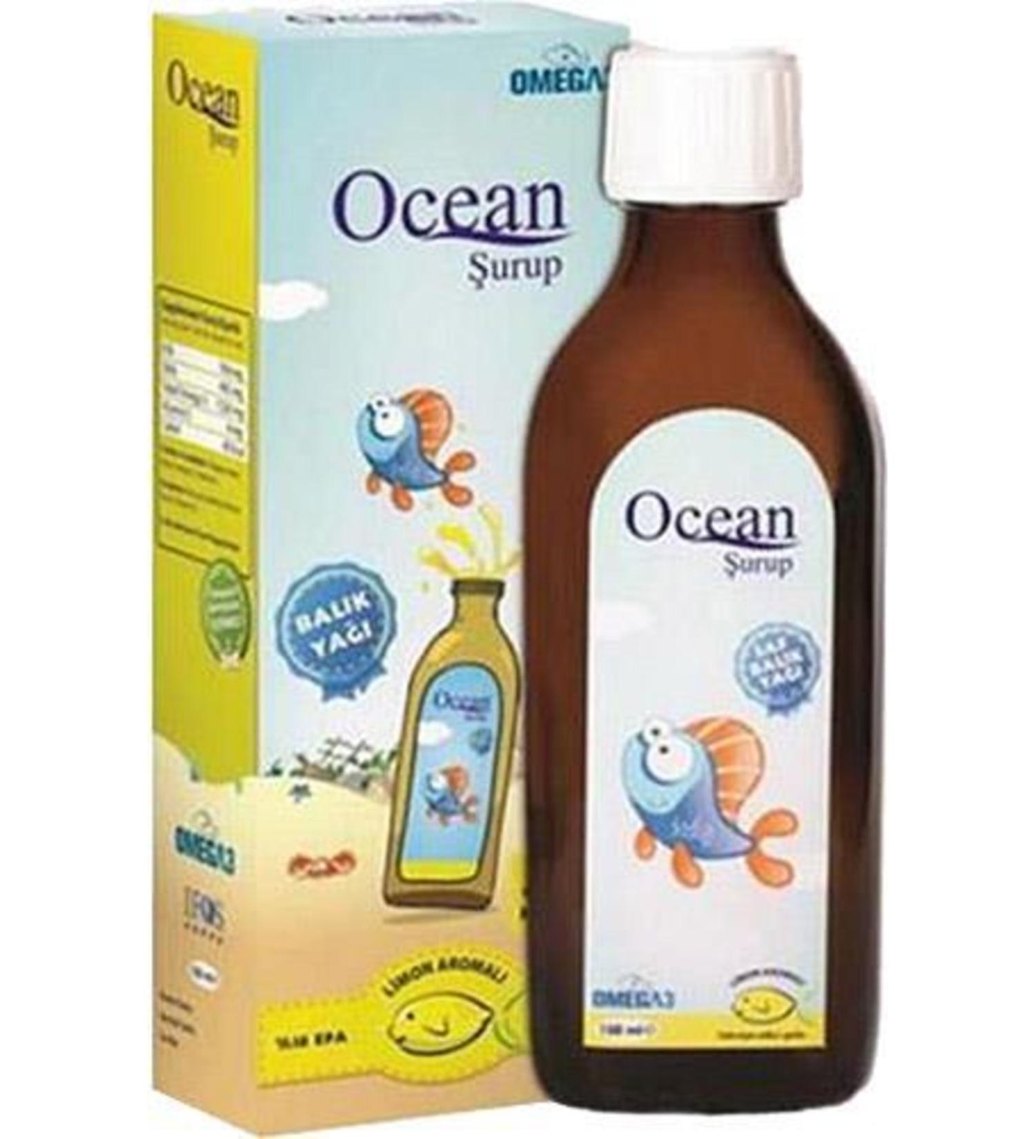 Ocean Orzax Omega3 Syrup 150 Ml - Lemon