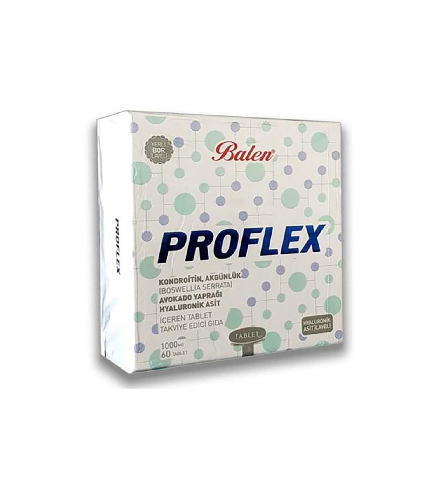 Balen Proflex Chondroitin Avocado Leaf Hyaluronic Acid Tablet 1000 Mg*60