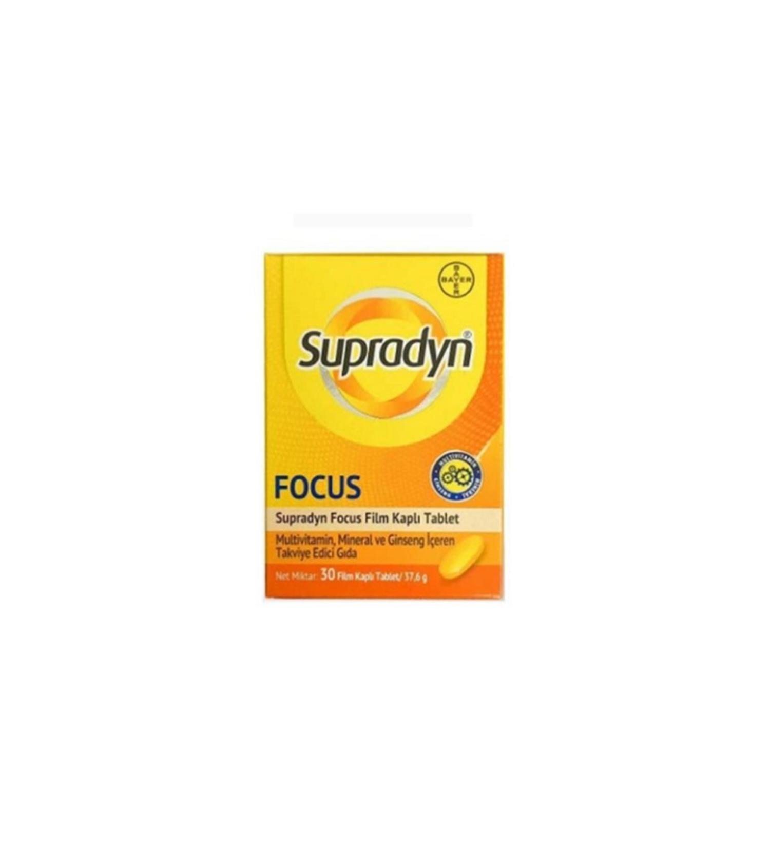 Supradyn Focus 30 Tablet