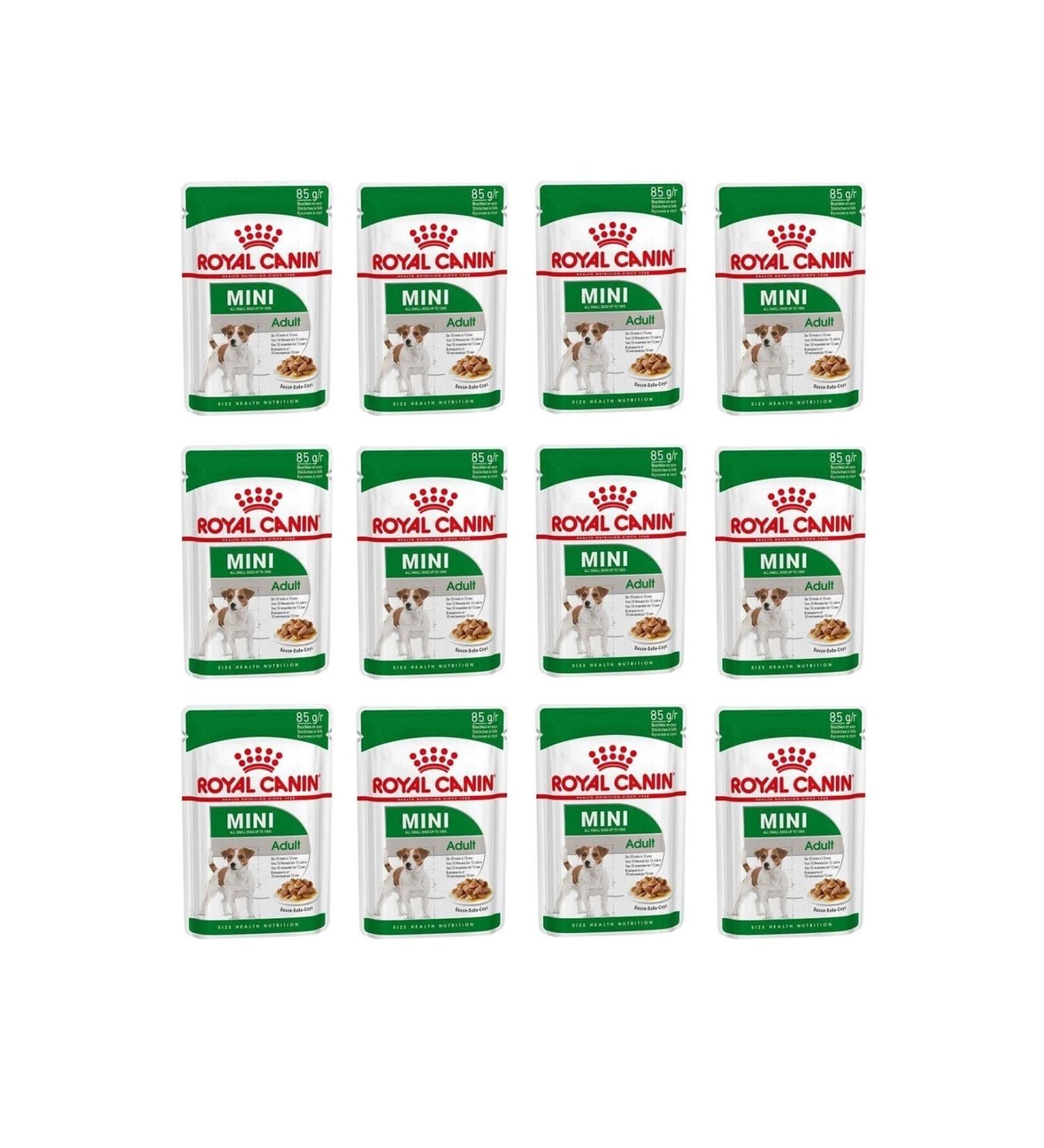 Royal Canin Mini Adult Dog Wet Food 85 gr 12 Pieces