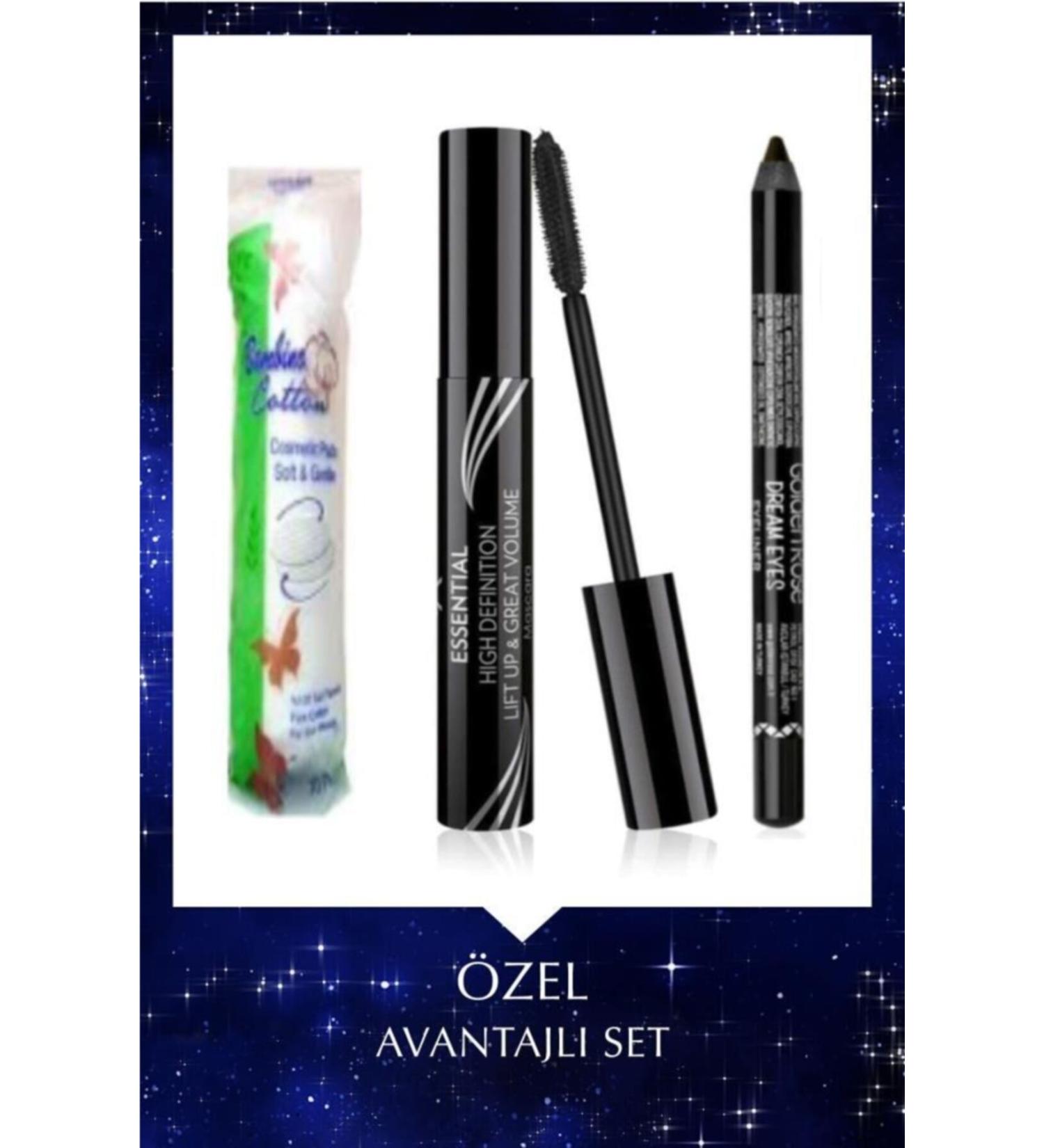 Golden Rose Volume Effect Black Mascara - Essential High Definition&liftup&great Volume Mascara