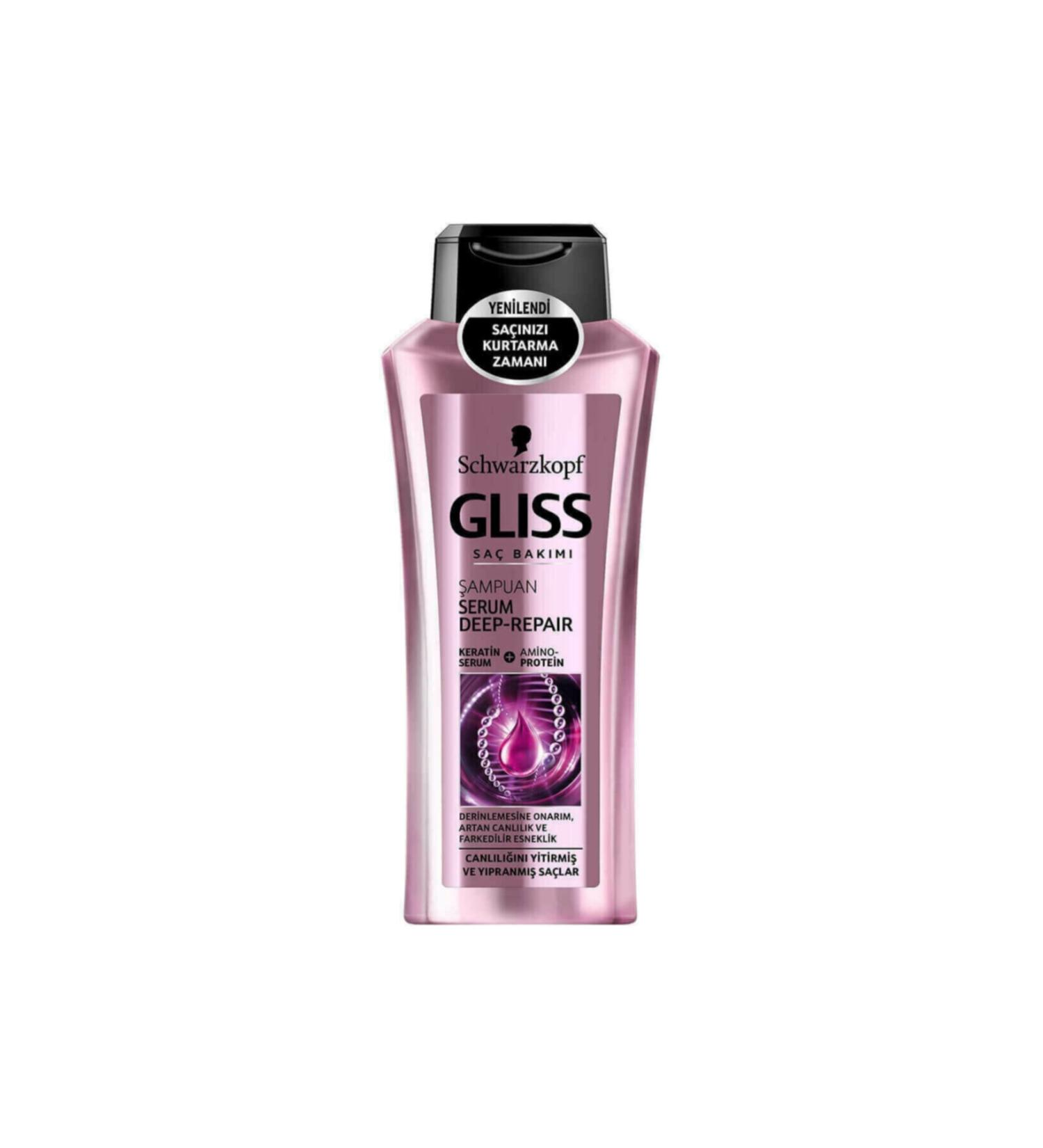 Gliss Shampoo 360 Ml Serum Deep Repair