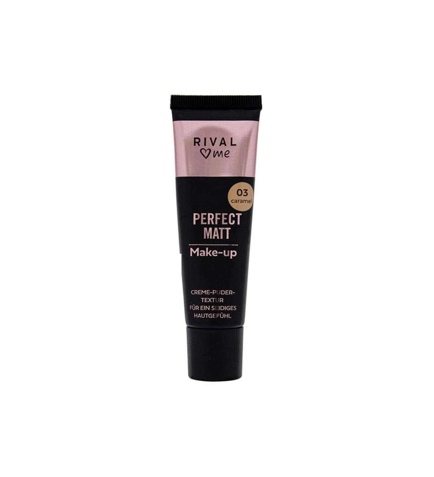 Rival Loves Me Foundation Perfect Matte No:03 Caramel 30 Ml