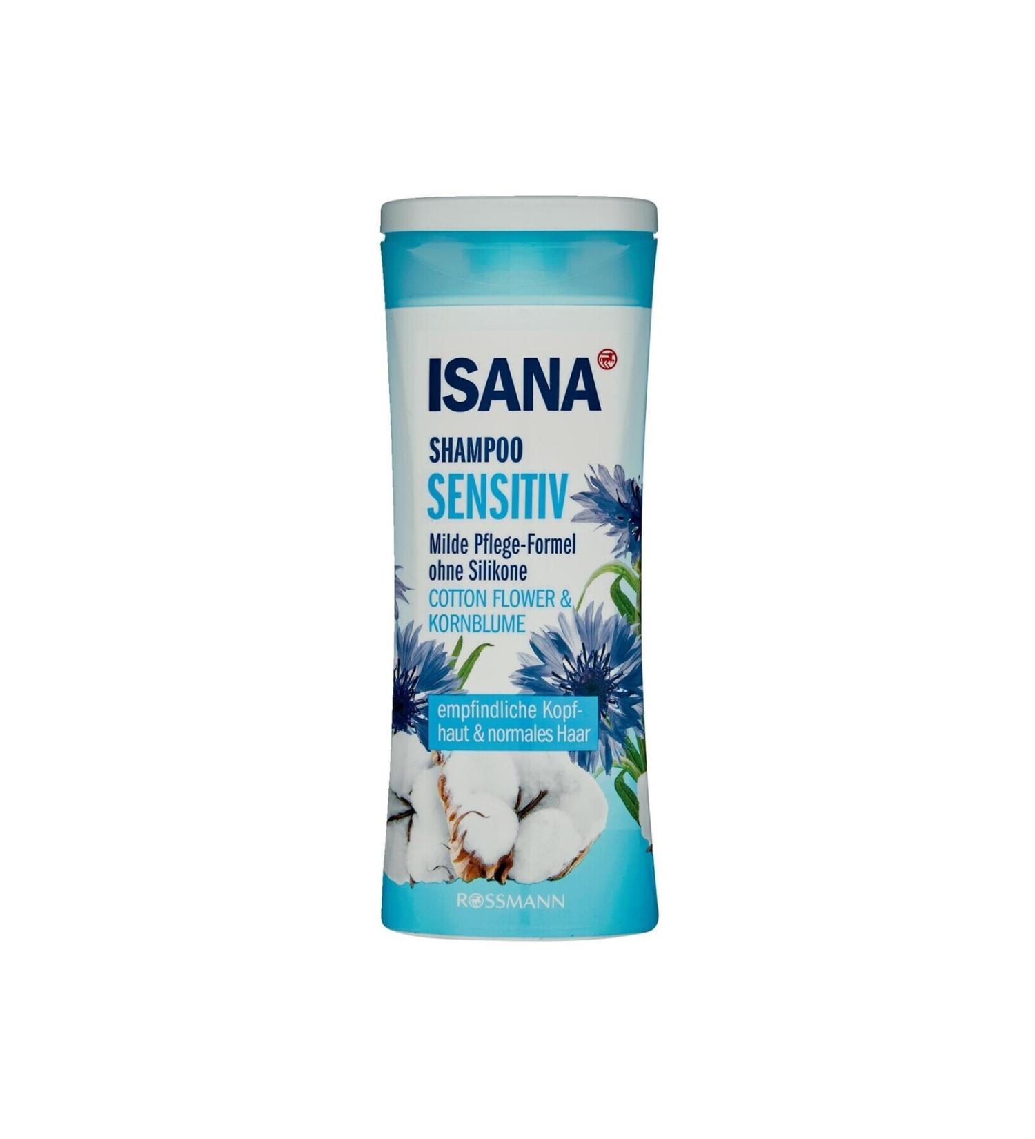 ISANA Shampoo Cotton and St. John's Wort 300 ml