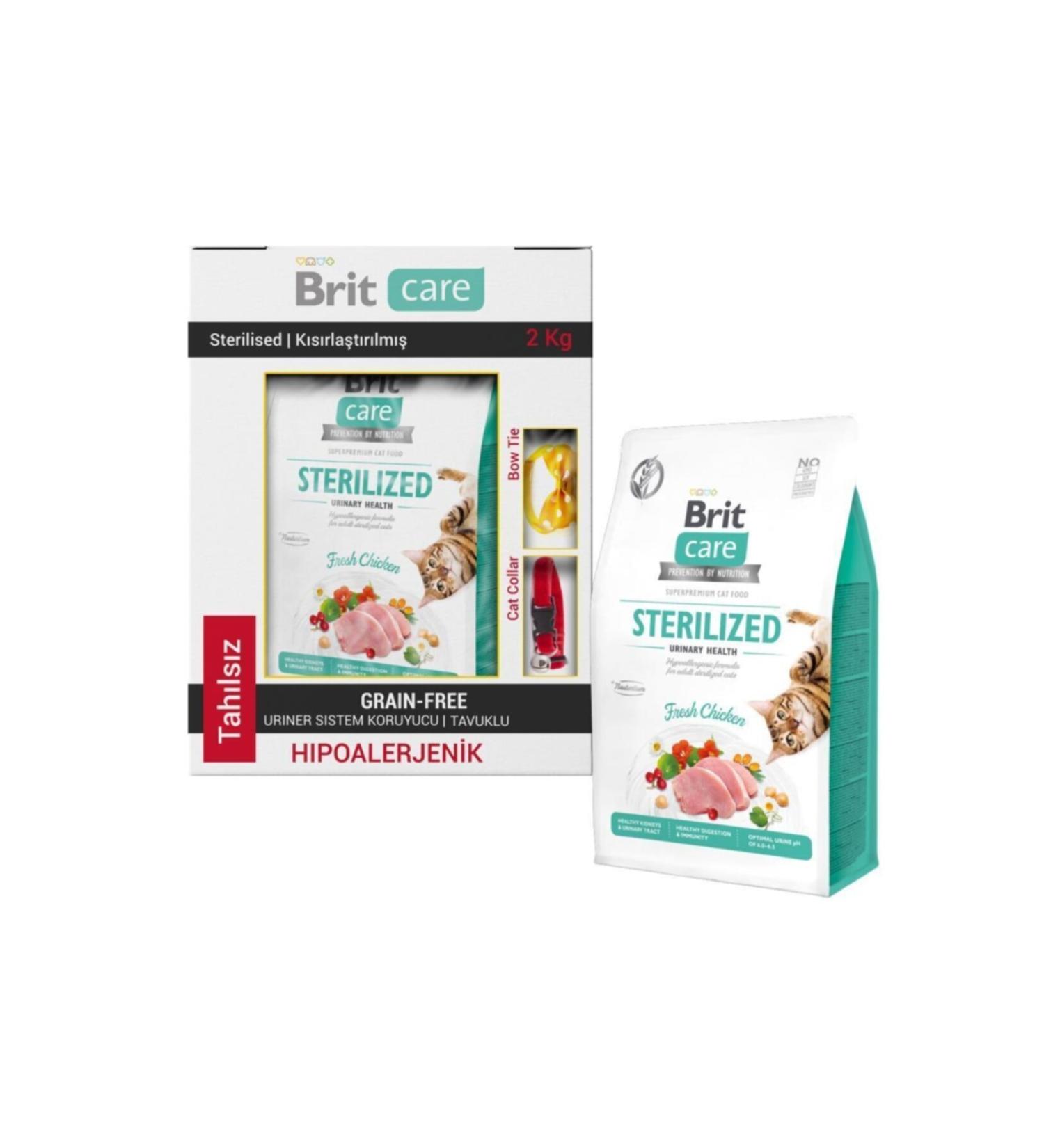 Brit Care Sterilized Urinary Grain-Free Sterilized Cat Food 2 Kg
