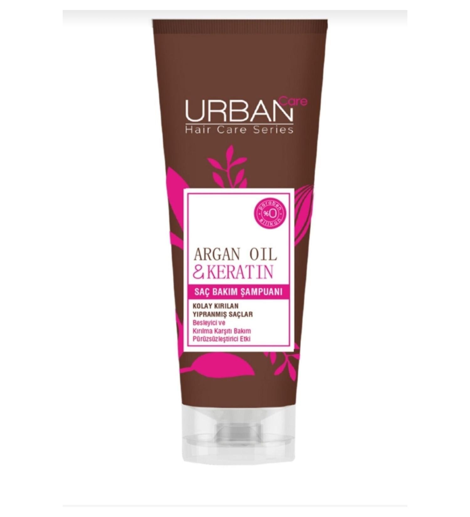 Urban Care Argan Oil & Keratin Hair Care Shampoo 250 ml