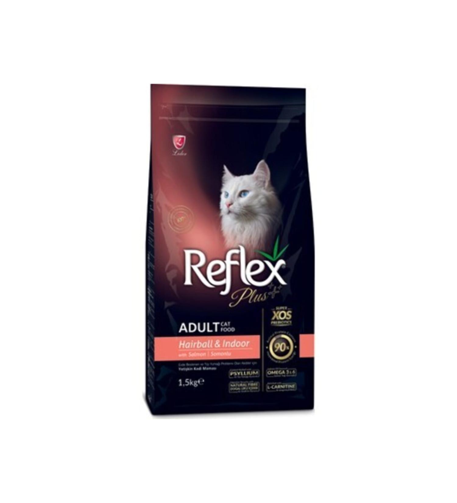 Reflex Salmon Hairball Cat Food 1.5 Kg