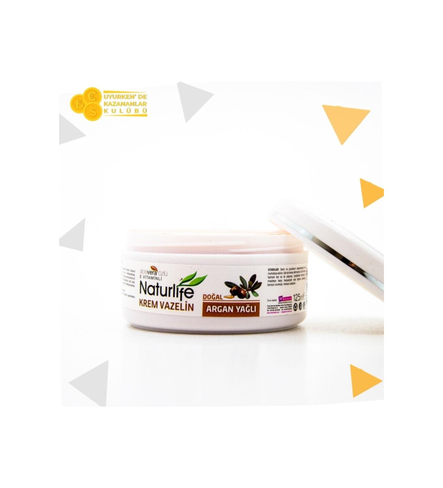 Dr. Rena Dermo Naturlife Argan Oil Cream Vaseline 125ml - Buy Online on GoSupps.com