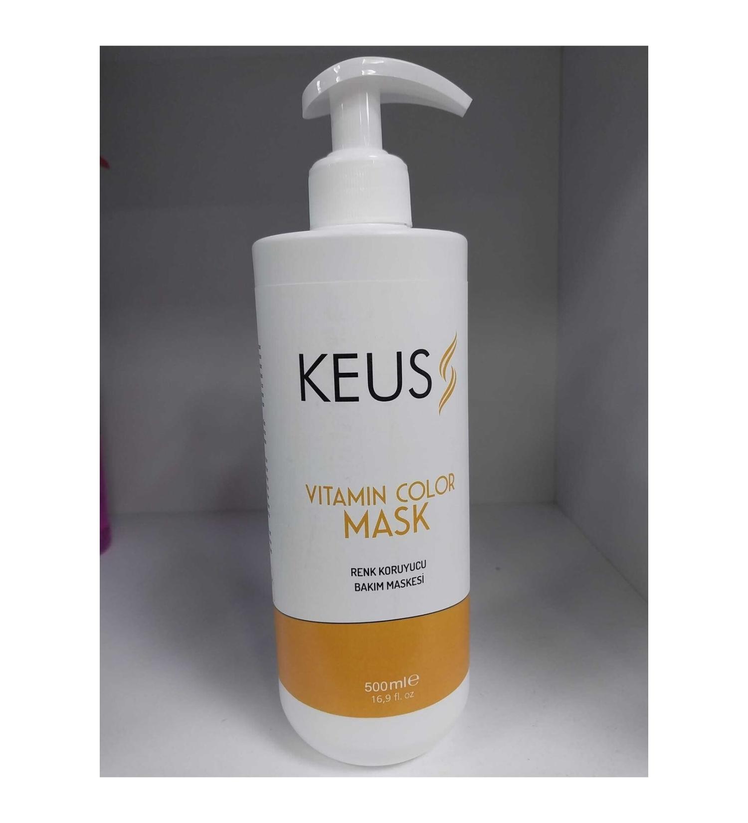 KEUS Vitamin Color Color Protective and Nourishing Care Mask 500 Ml