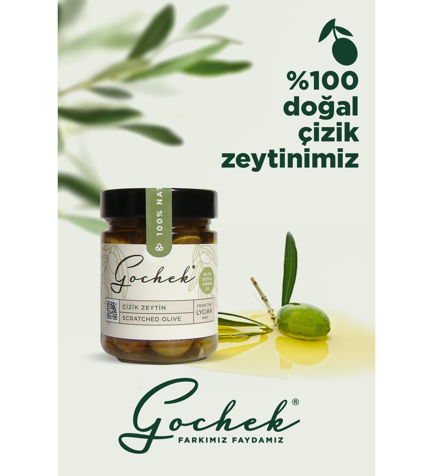 Gochek Scratched Olives 300 gr