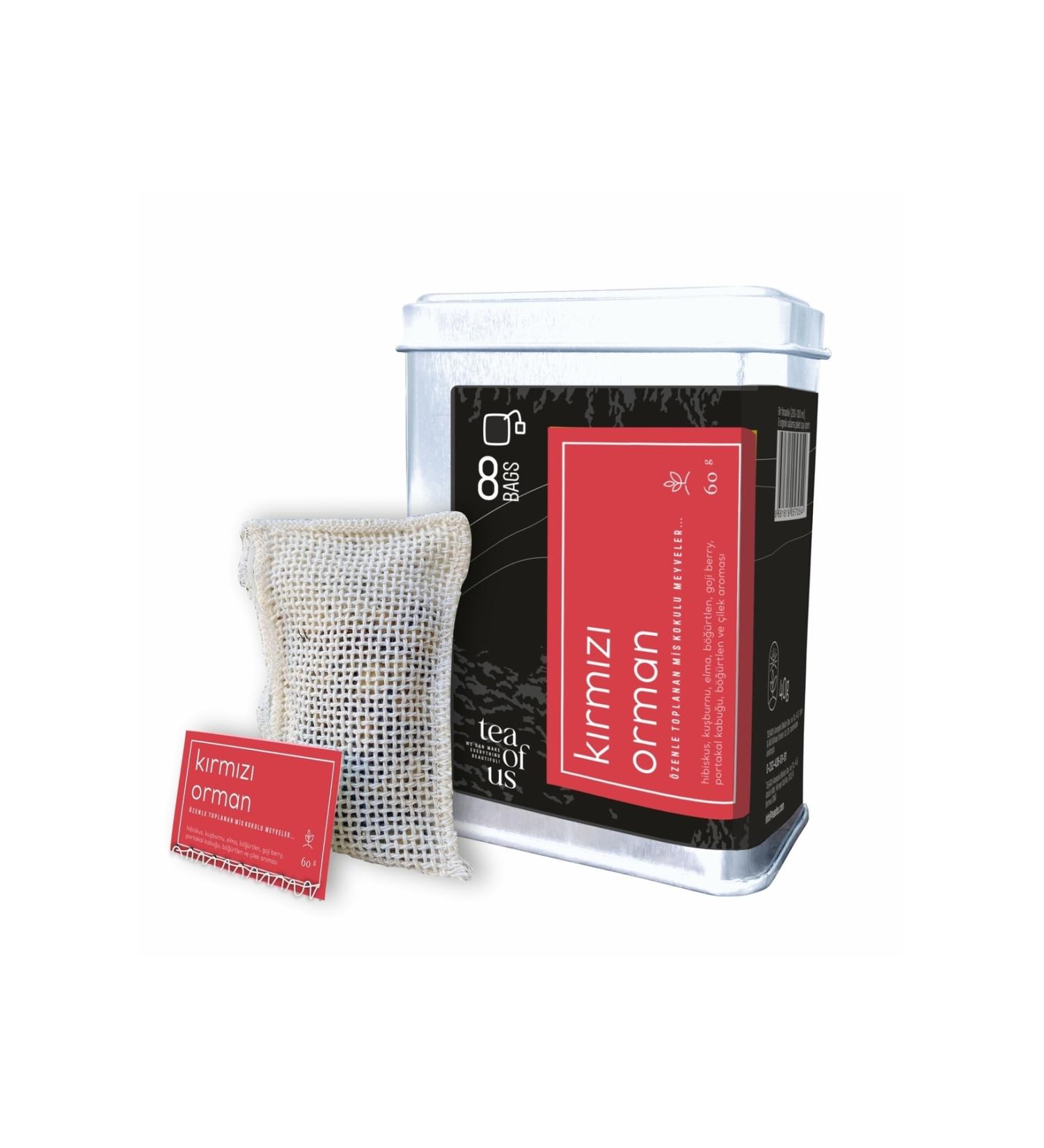 TEA OF US Red Forest Fruit Tea | Shake