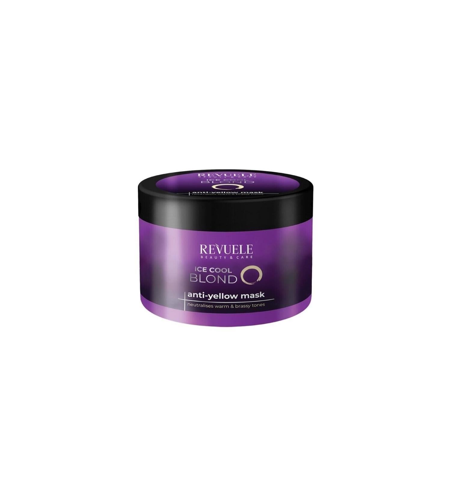 Revuele Purple Hair Mask That Gives Vitality and Shine to White Hair 500 Ml