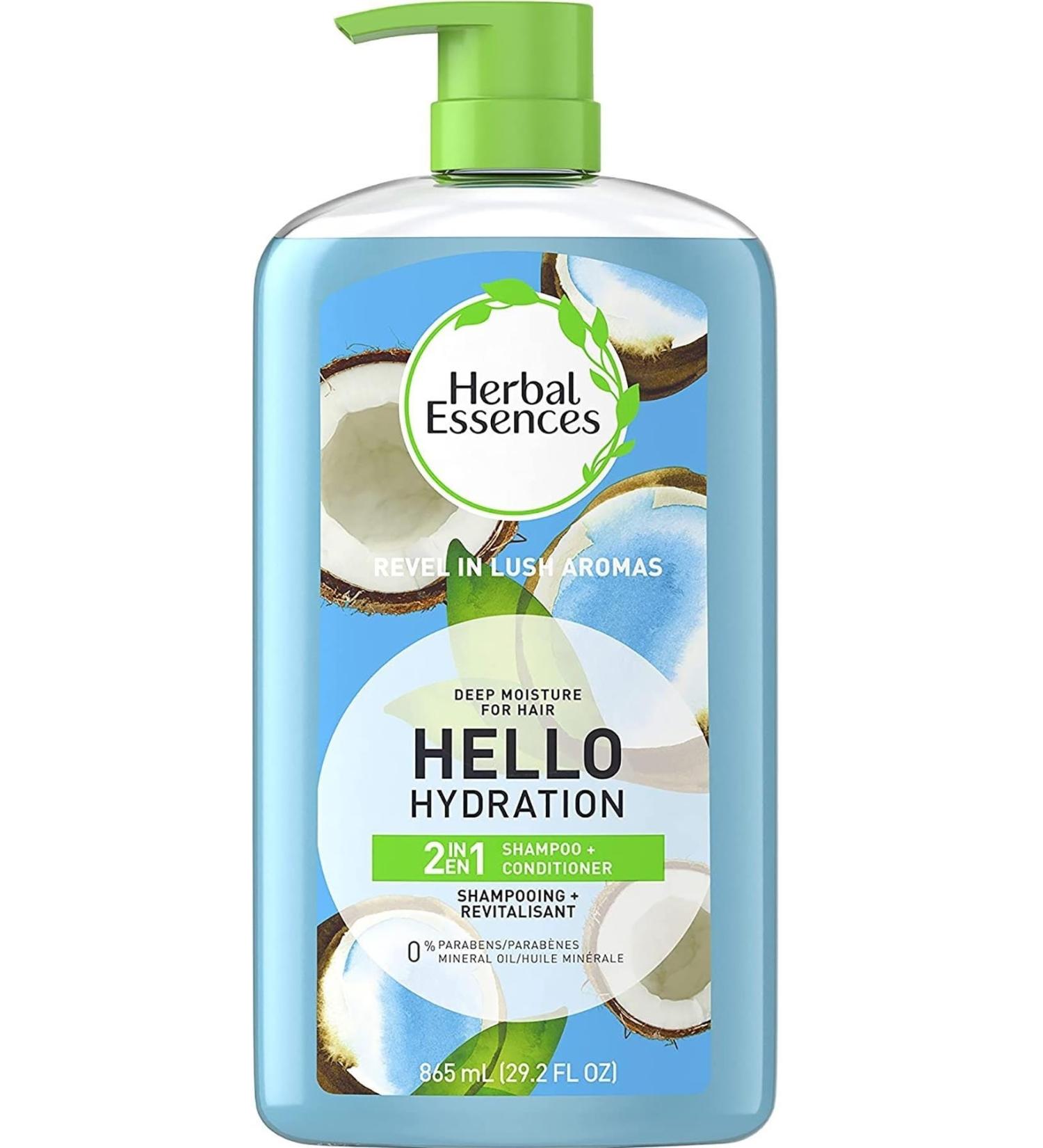 Herbal Essences Hello Hydration 2in1 Moisturizing Shampoo 865ml - Buy Online on GoSupps.com