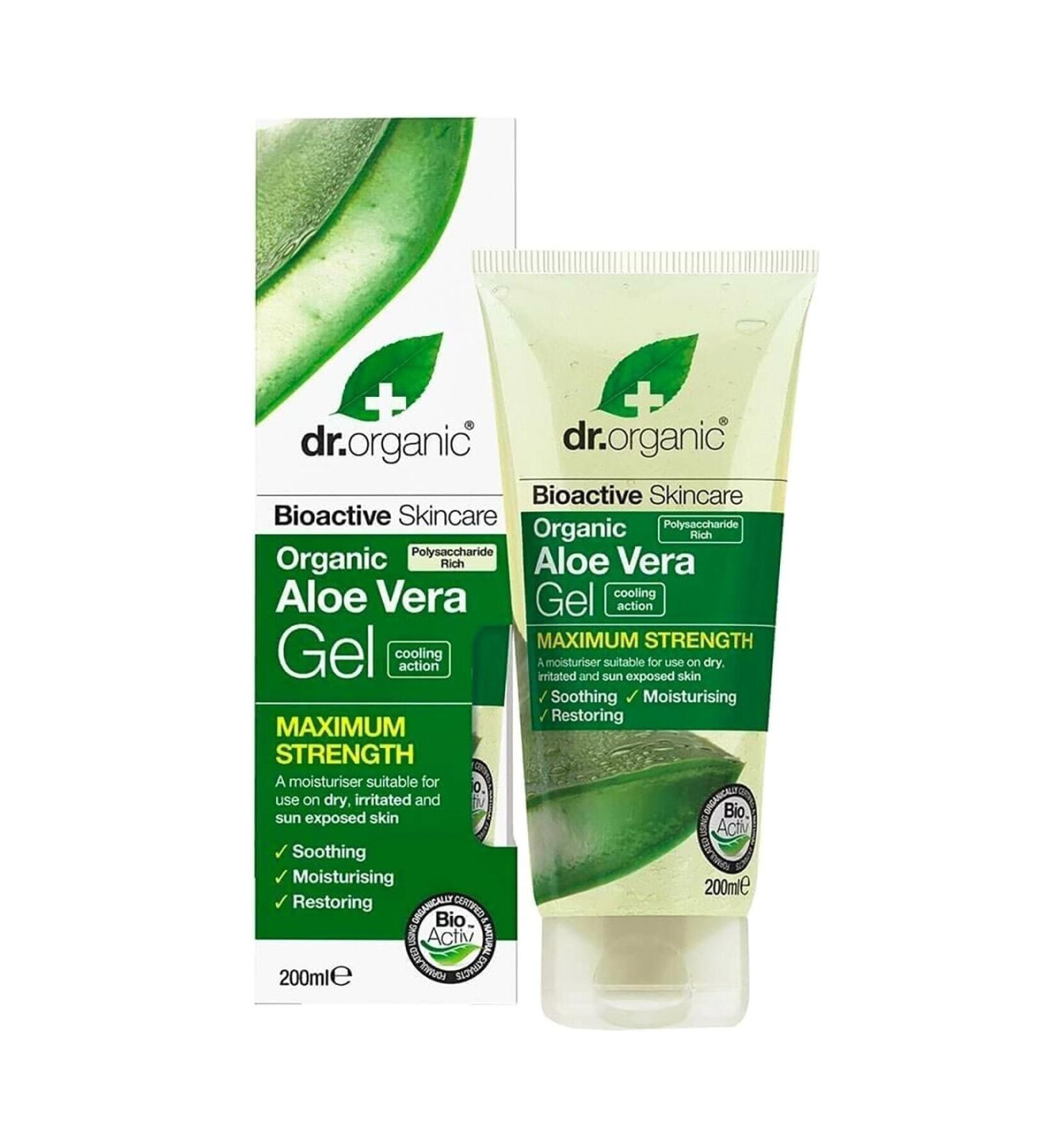 Dr. Organic Aloe Vera Pure Gel 200 Ml 5060176671355
