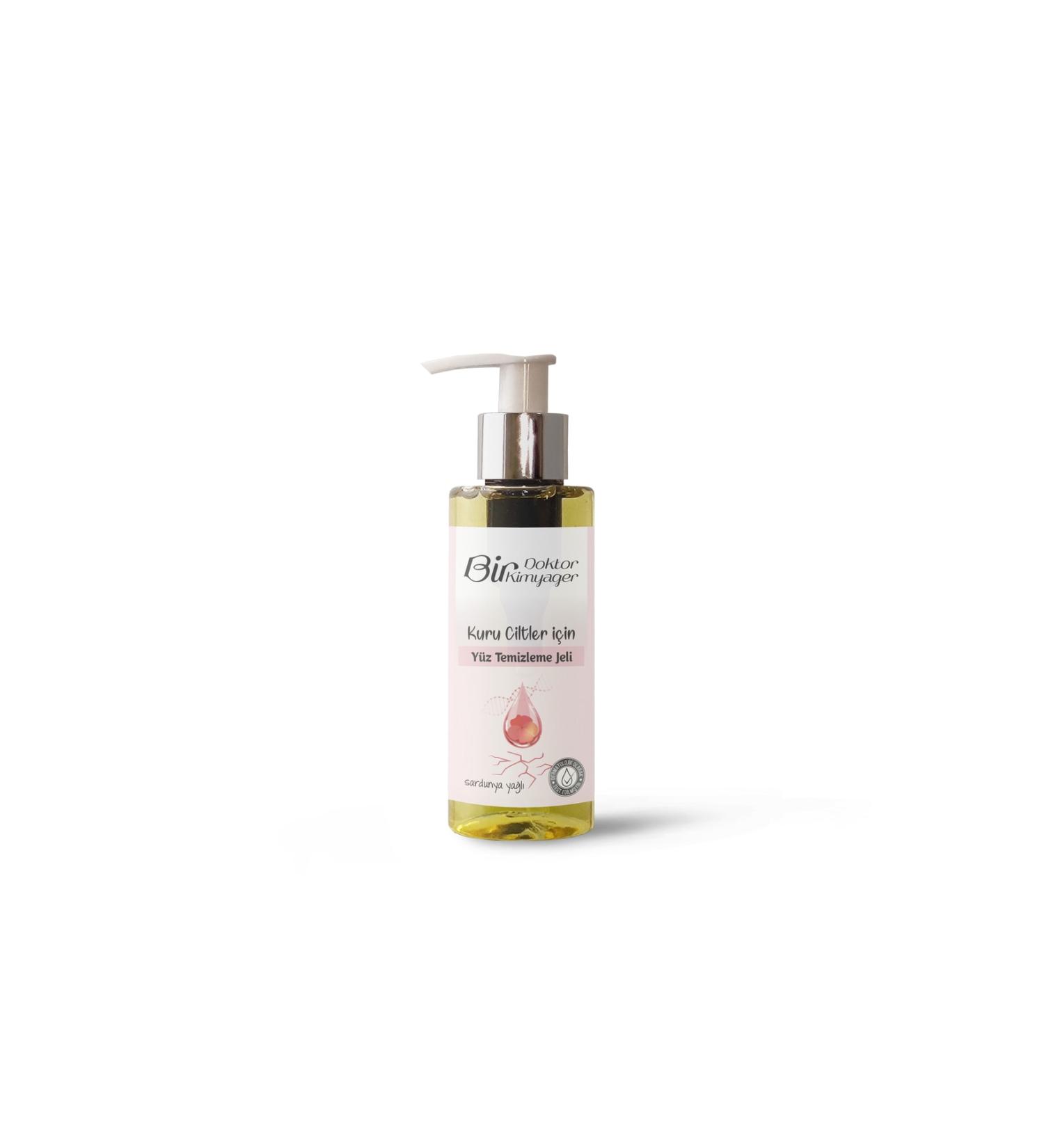 Doctor A Chemist Facial Cleansing Gel for Dry Skin (with Geranium Oil) (100 Ml)