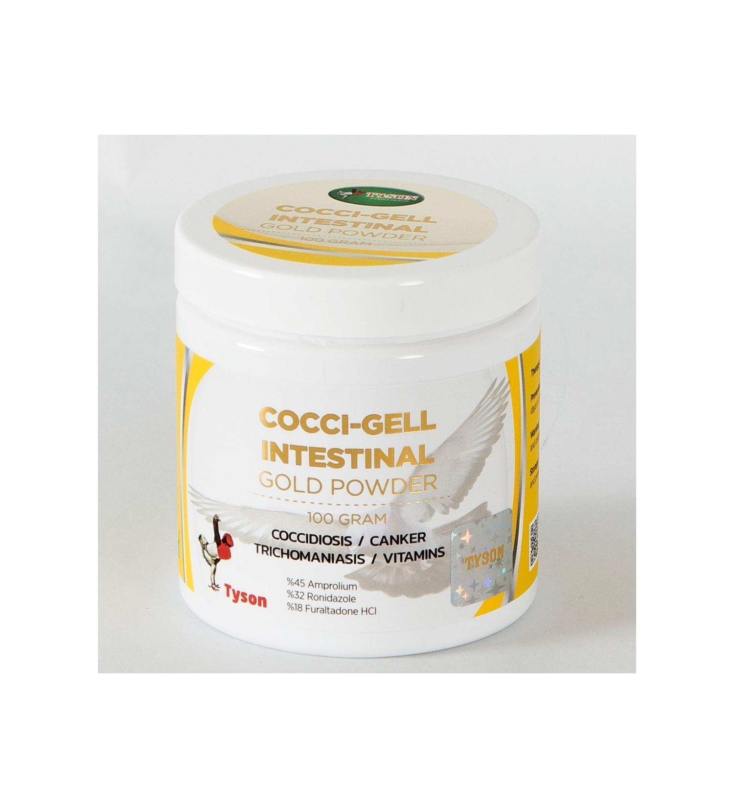 TYSON Cocc -gell- ntest nal - Fatigue - Weakness - Watery Diarrhea - Drying Treatment Product 100 gr