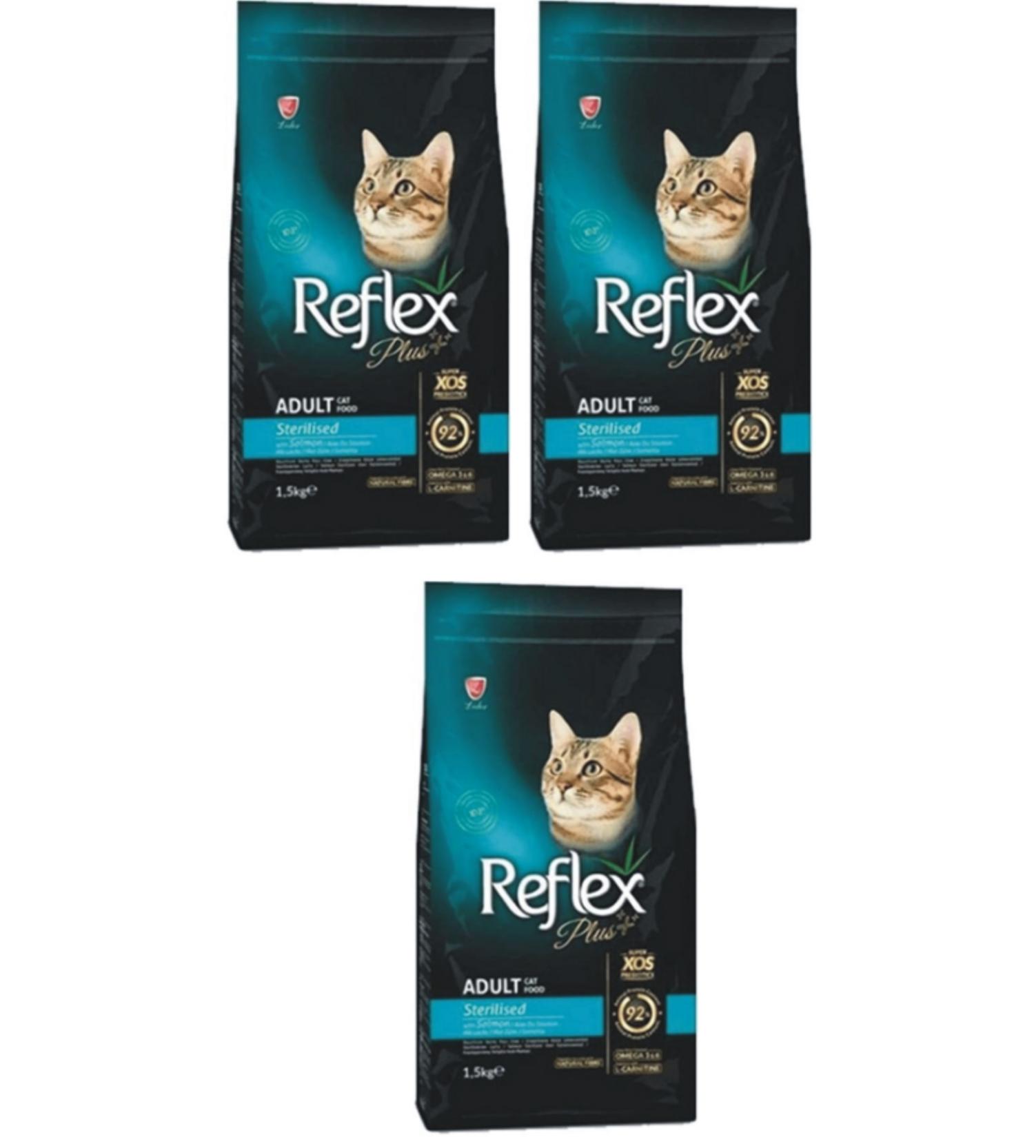 Reflex Sterilized Salmon Sterilized Cat Food 1.5kg X 3pcs