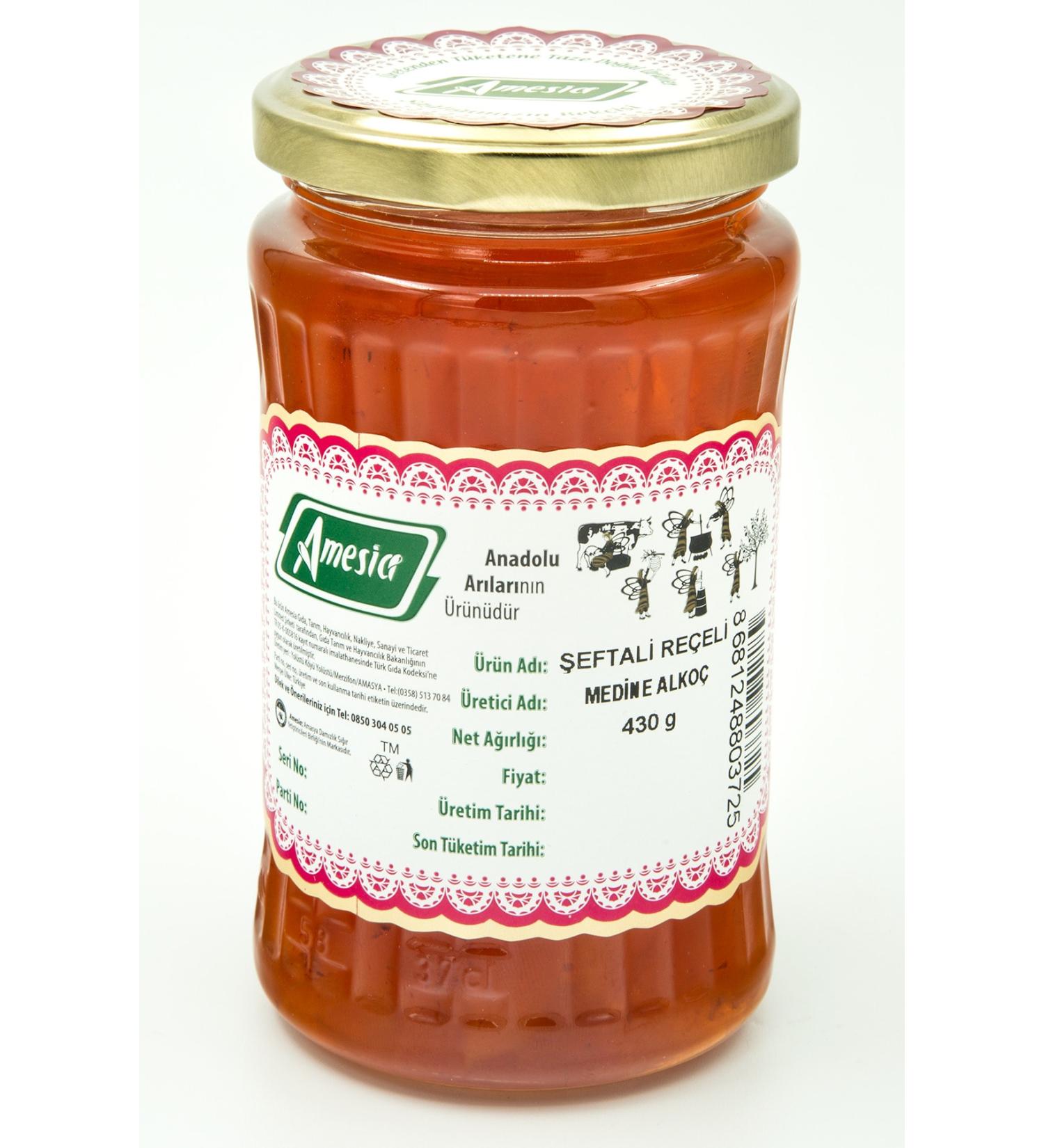 Amesia Peach Jam 430 G.