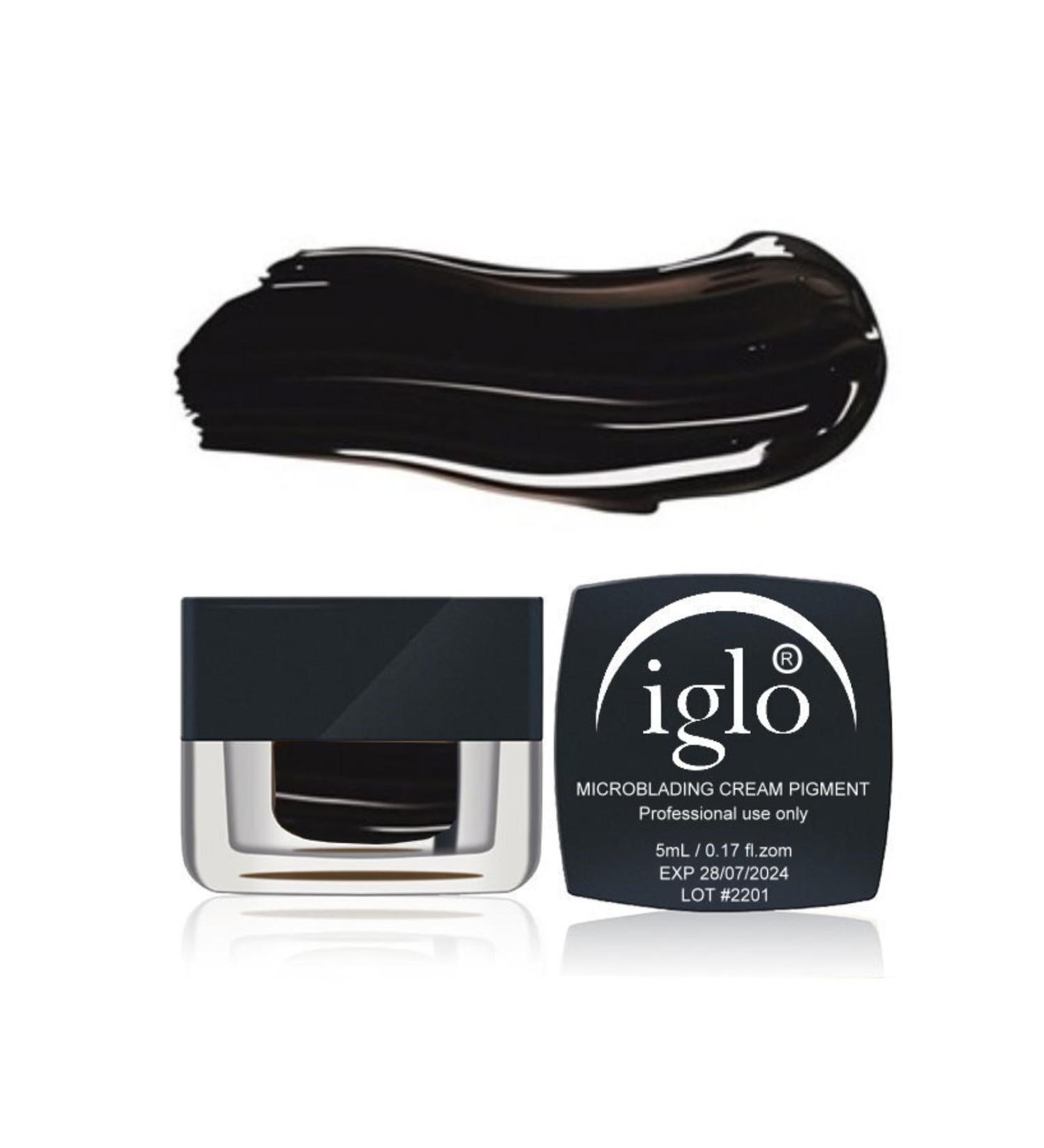 Iglo Permanent Makeup Paint 5 Gr (Black Coffee)